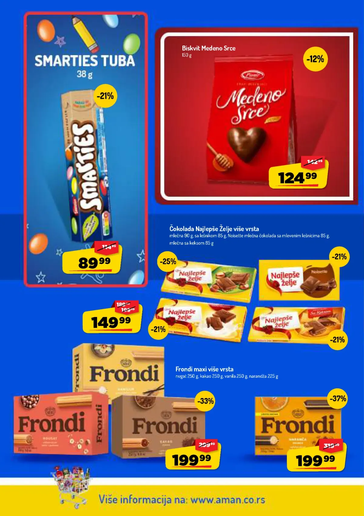 AMAN katalog – strana 32 AMAN katalog do 11.10.2026. – strana 32, čokolade i napolitanke