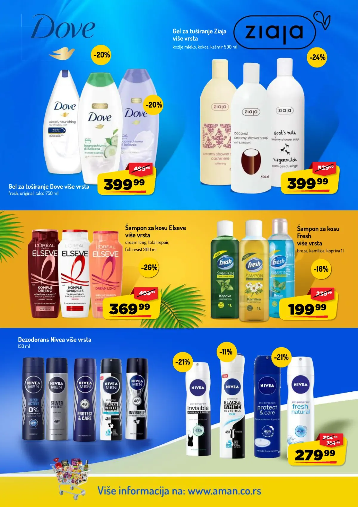 AMAN katalog – strana 38 AMAN katalog do 11.10.2026. – strana 38, šamponi i gelovi za tuširanje