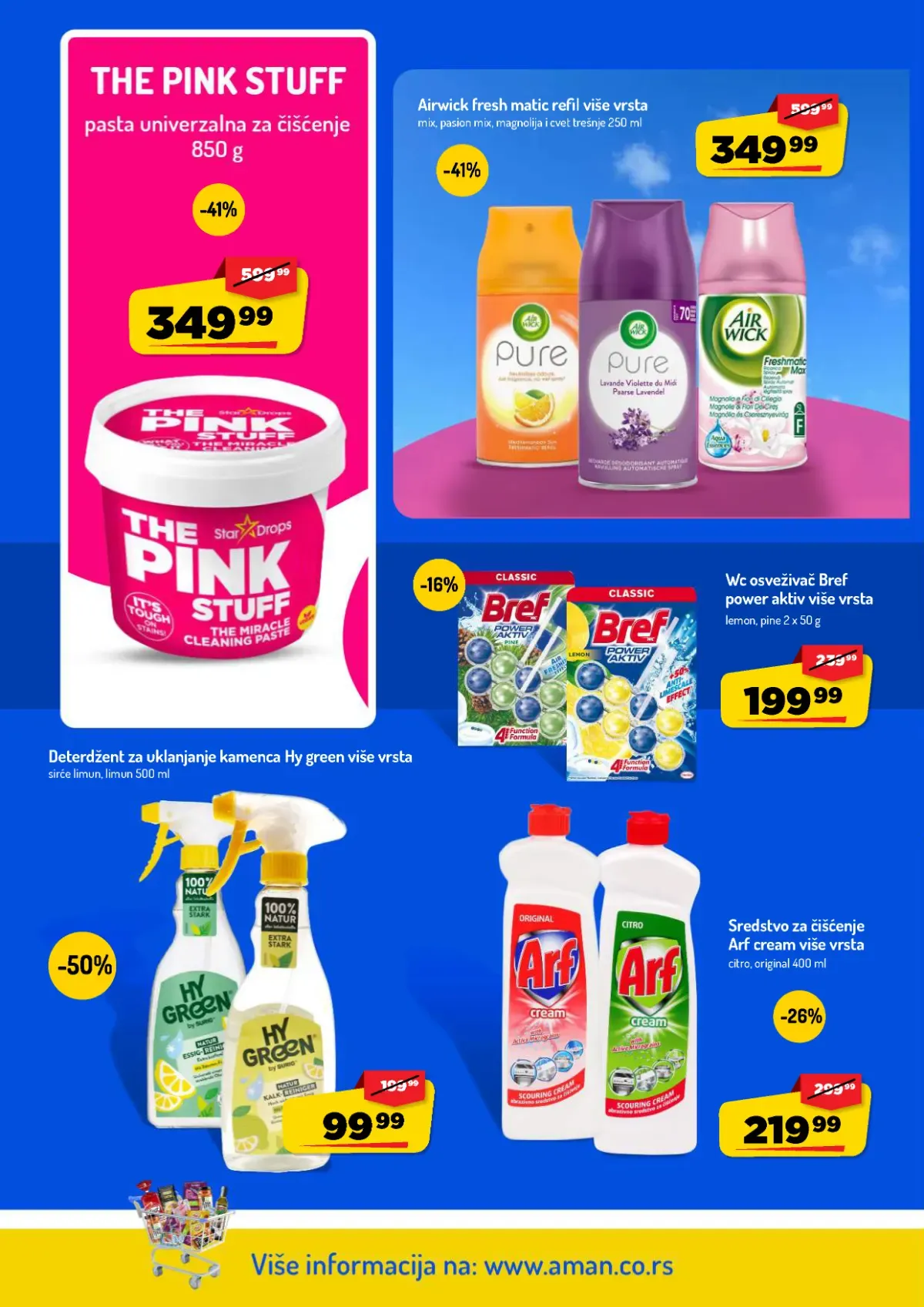 AMAN katalog – strana 40 AMAN katalog do 11.10.2026. – strana 40, sredstva za čišćenje