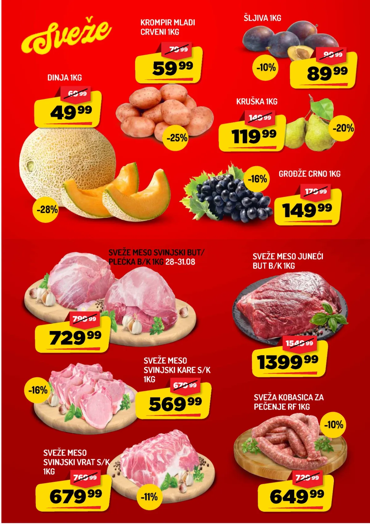 AMAN katalog do 03.09.2026. – svinjski but i juneći but po sniženim cenama