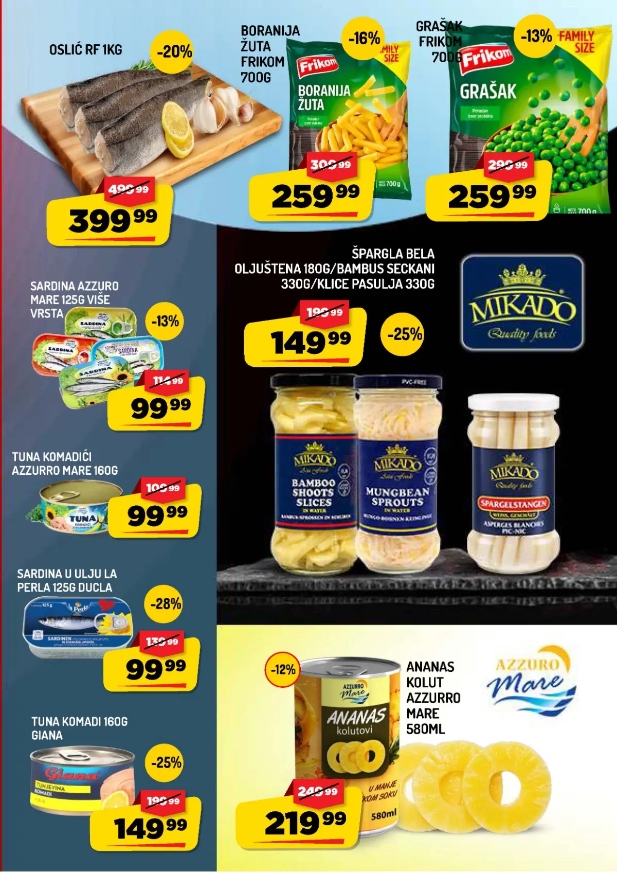 AMAN katalog do 03.09.2026. – oslić i Frikom žuta boranija na akciji