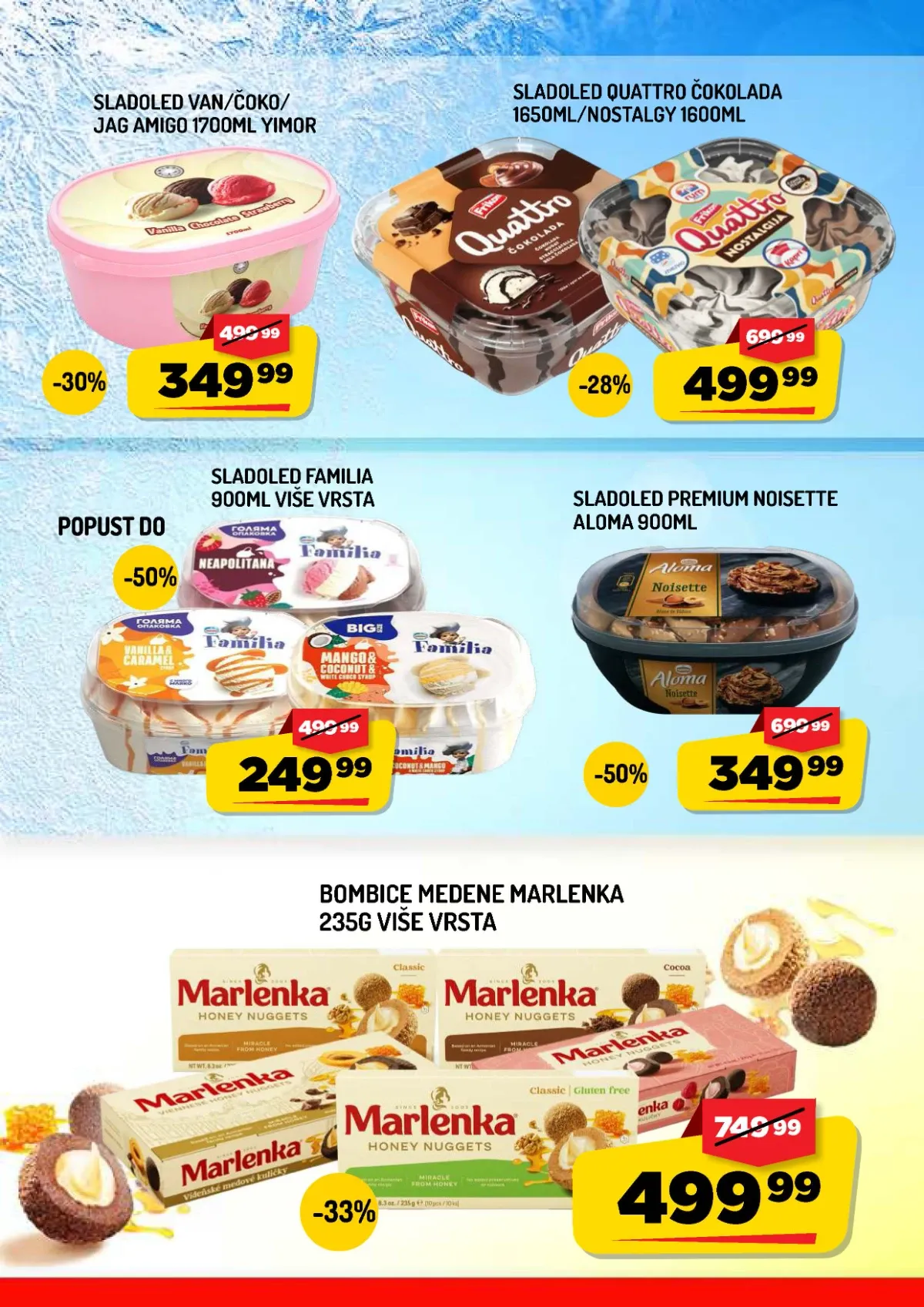 AMAN katalog do 03.09.2026. – Familia i Aloma sladoledi uz popuste do 50%