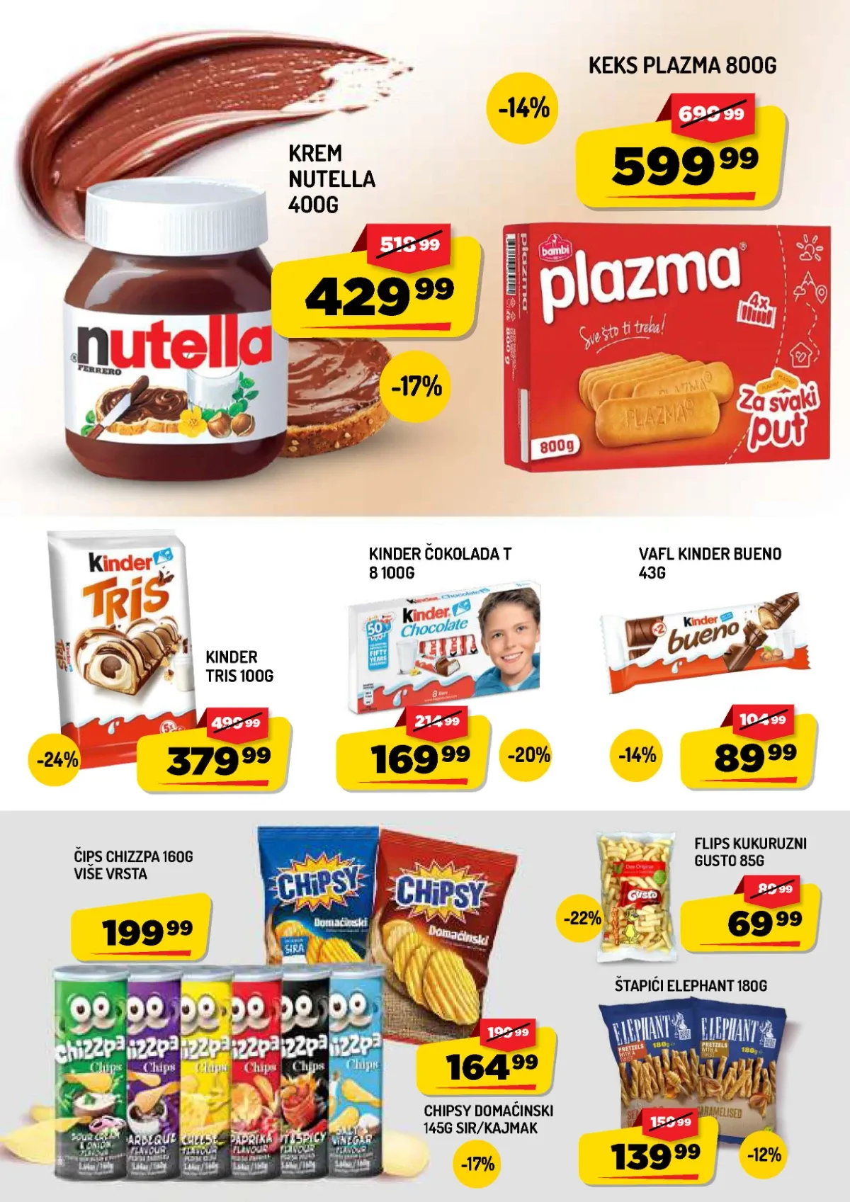 AMAN katalog do 03.09.2026. – Nutella krem i Plazma keks na akciji