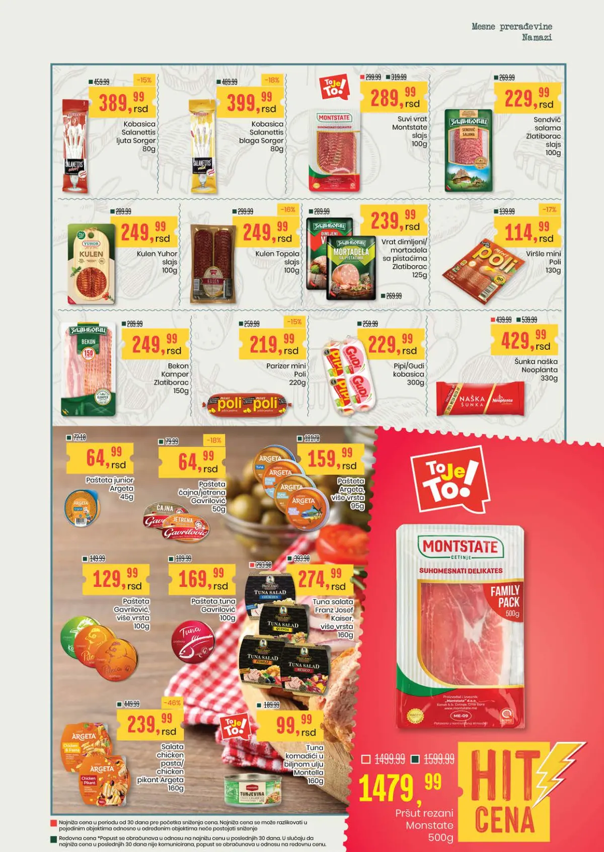 Aroma i City katalog – suhomesnati proizvodi i mesne prerađevine
