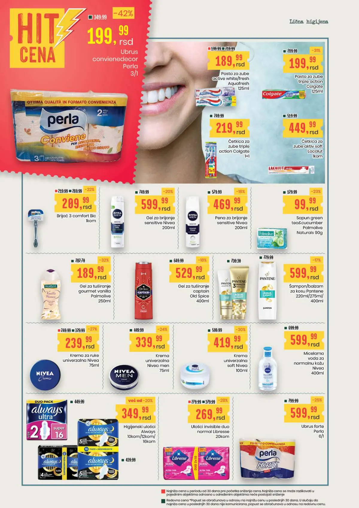 Aroma i City katalog – lična higijena i kozmetika