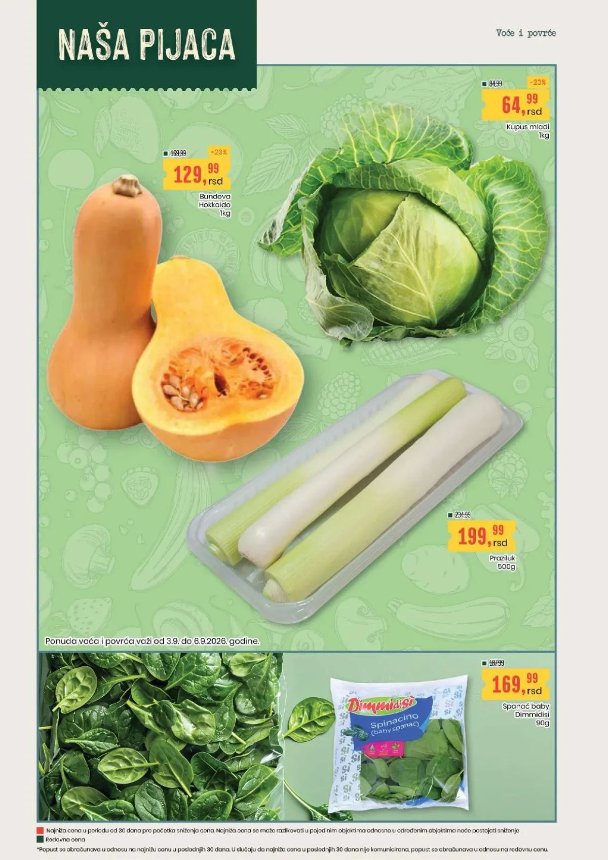 Aroma i City katalog do 16.09.2026. – ponuda voća i povrća