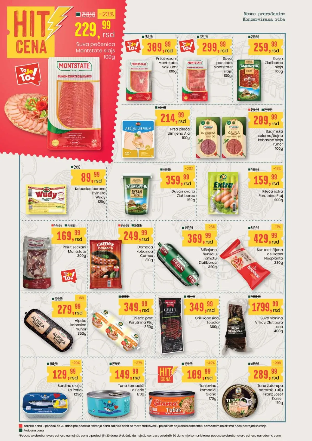 Aroma i City katalog – suhomesnati proizvodi i mesne prerađevine