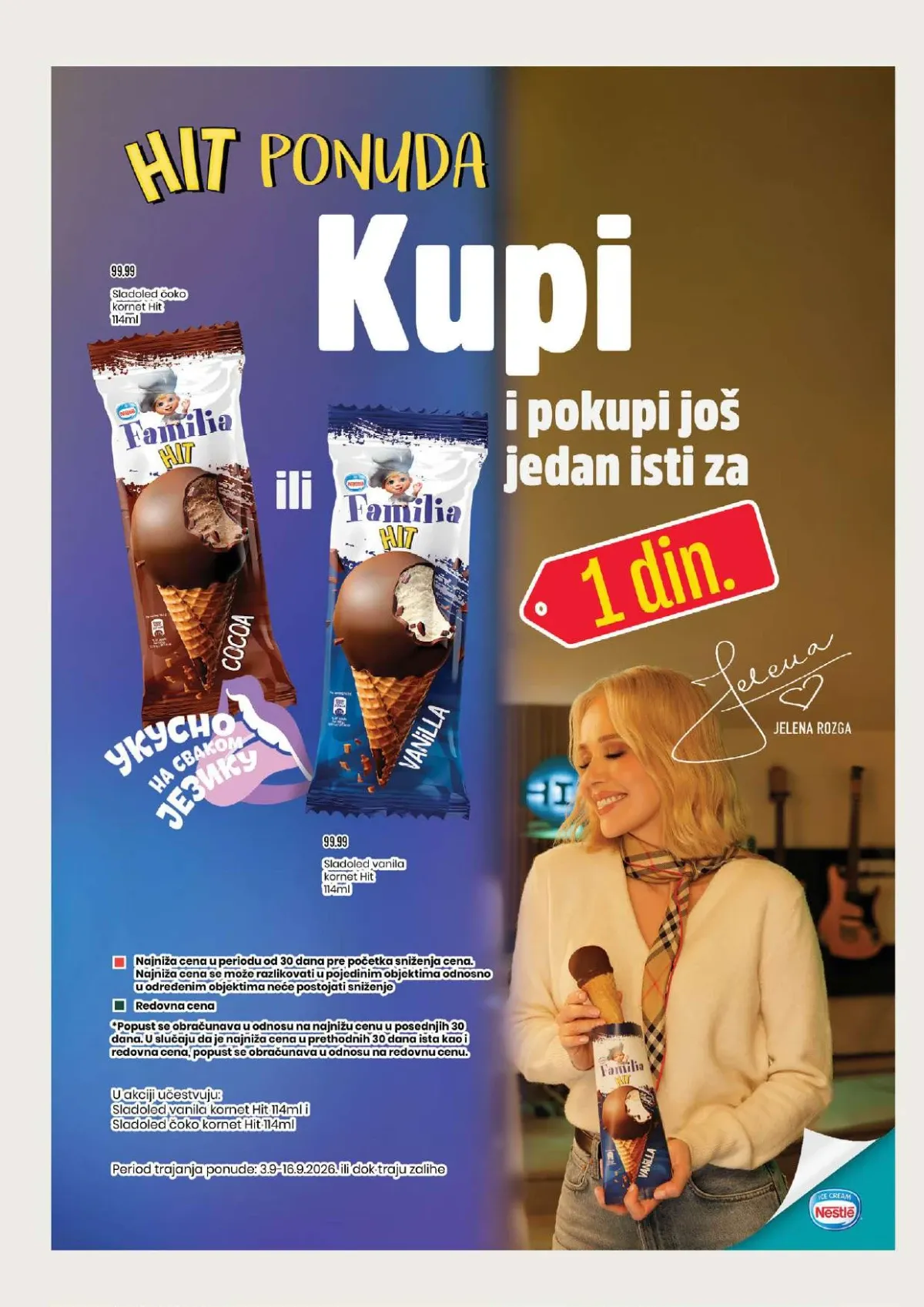 Aroma i City katalog – Familia sladoled HIT ponuda