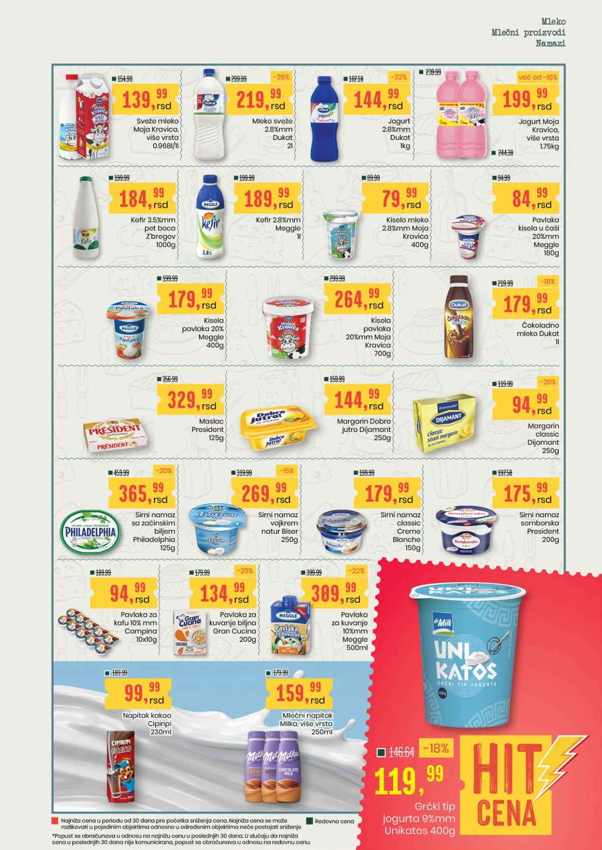 Aroma katalog strana 5 – Moja Kravica sveže mleko i Dukat jogurt uz popuste do 26%