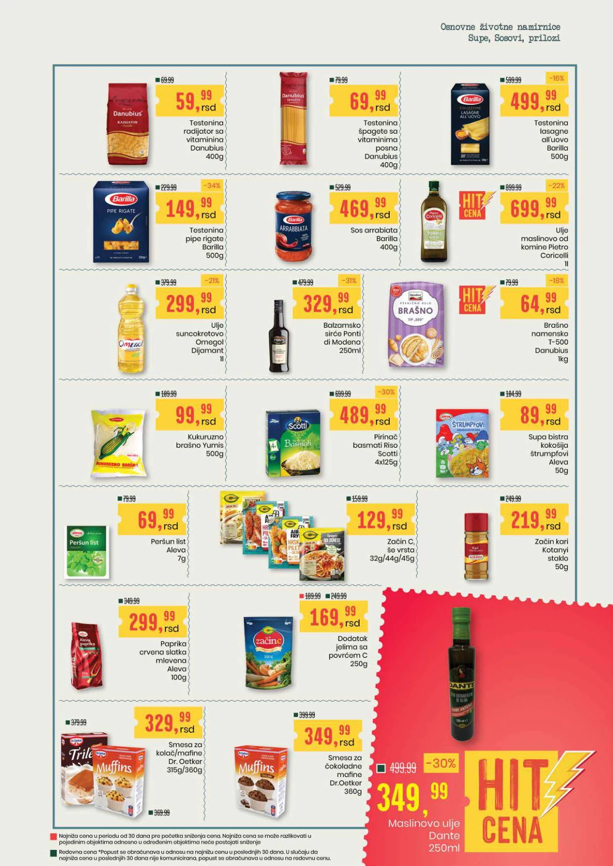 Aroma katalog strana 9 – Barilla Pipe Rigate testenina uz 34% popusta i Ponti balzamiko sirće uz 31% popusta