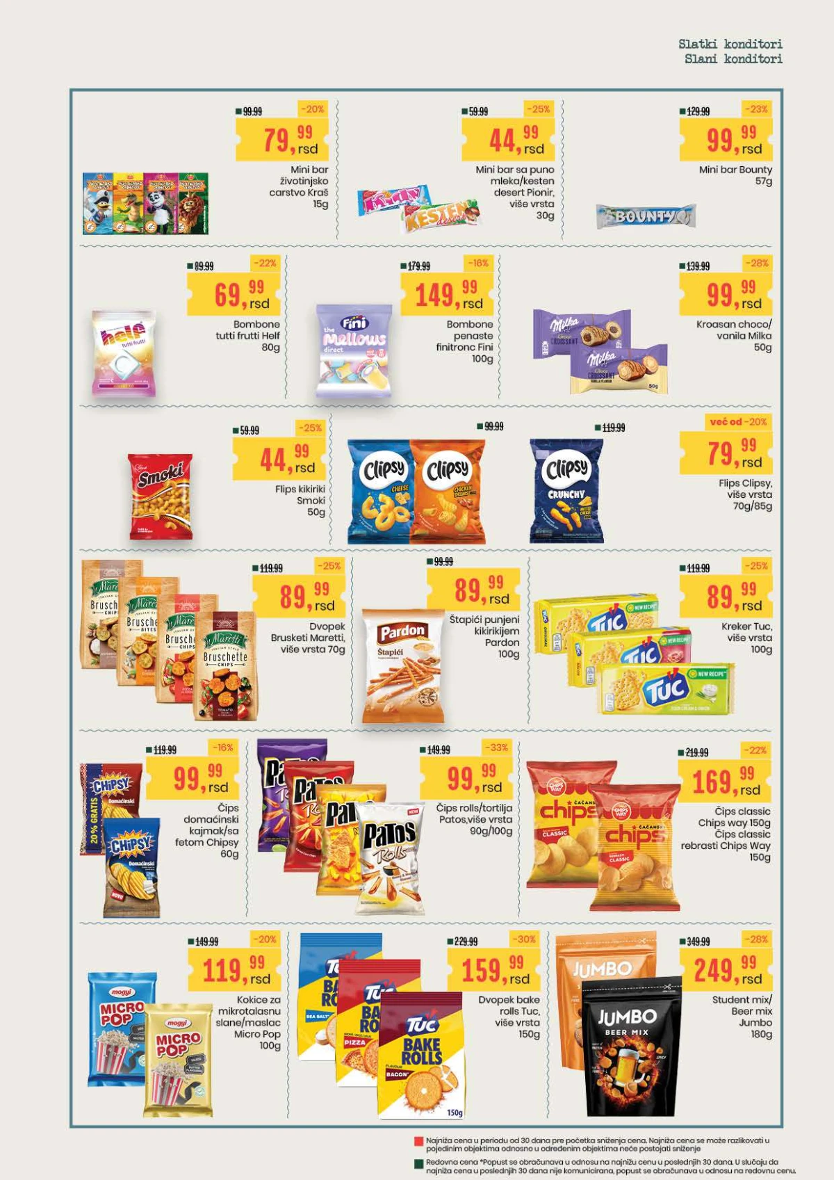 Aroma katalog strana 13 – Milka kroasan uz 28% popusta i Patos čips uz 33% popusta