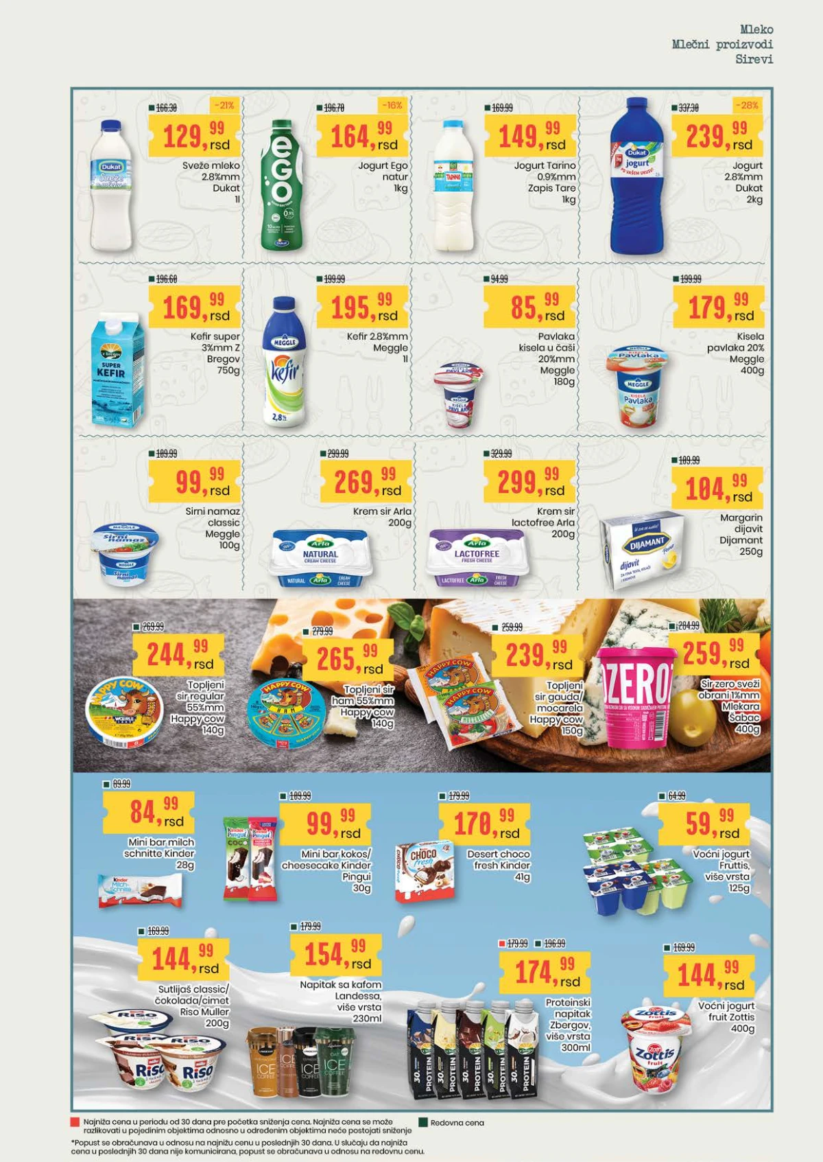 Aroma katalog strana 5 – mleko, jogurt, kefir, pavlaka, krem sir i mlečni deserti