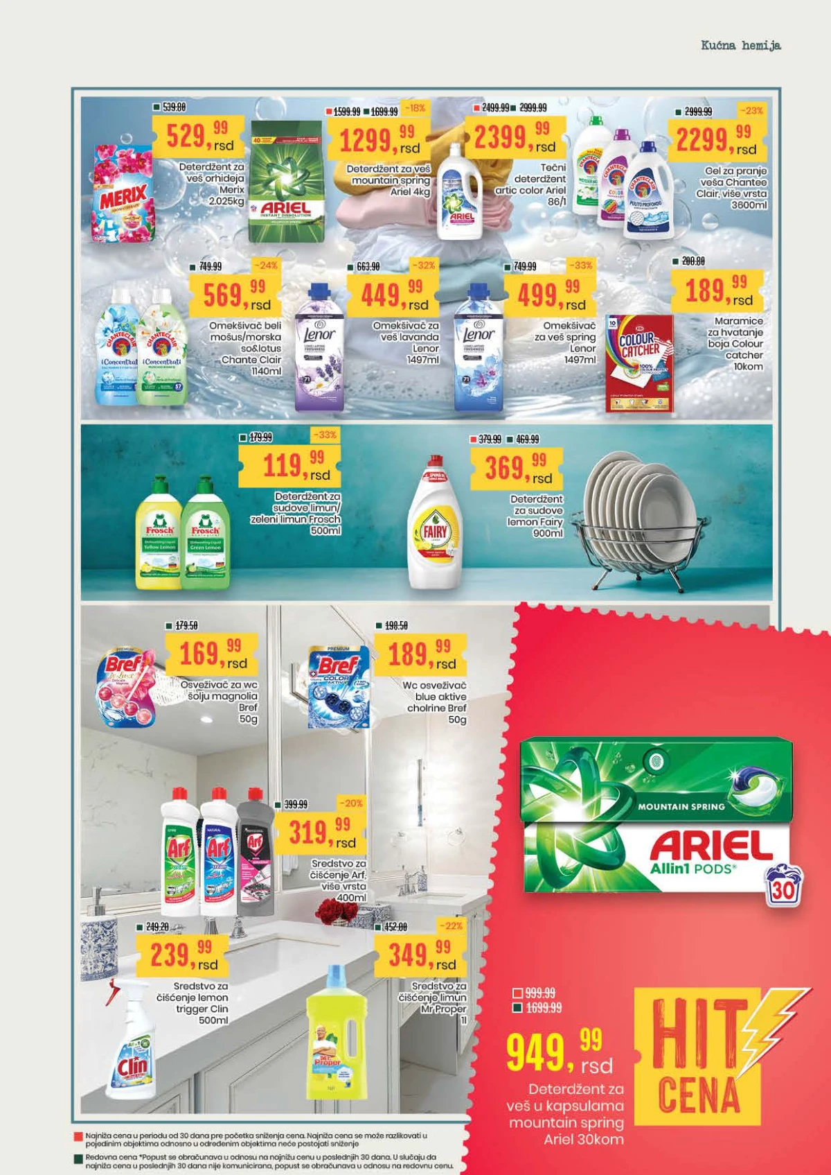 Aroma katalog strana 21 – Coca-Cola, Pepsi, Fanta, Aqua Viva, Jelen i Carlsberg
