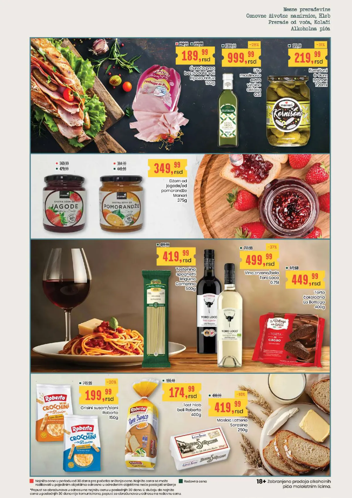 Aroma katalog stranica 9 – masline, džemovi, testenina, sirevi i delikatesni proizvodi