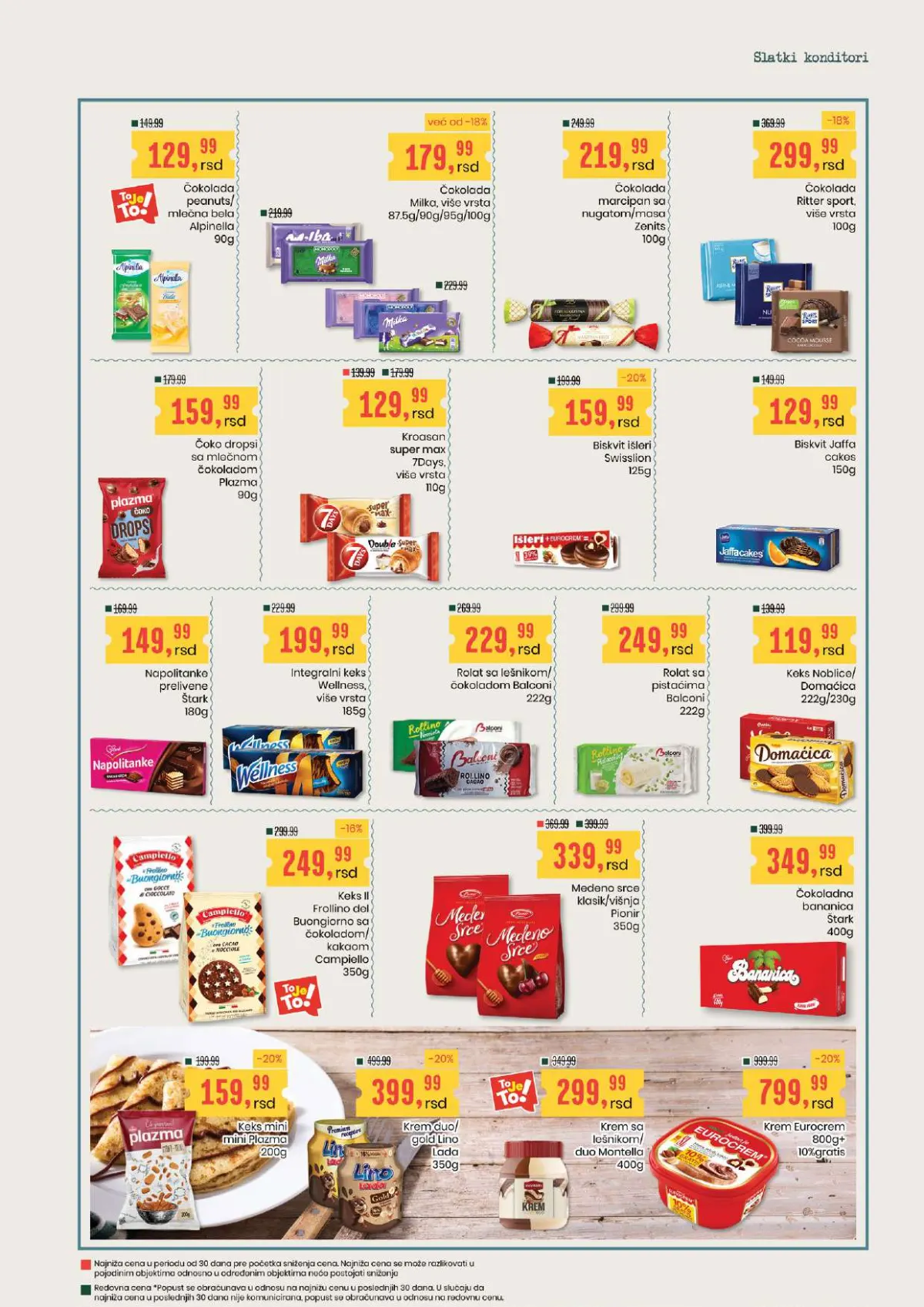 Aroma katalog stranica 17 – čokolade, keksi, napolitanke, bombonjere i slatkiši