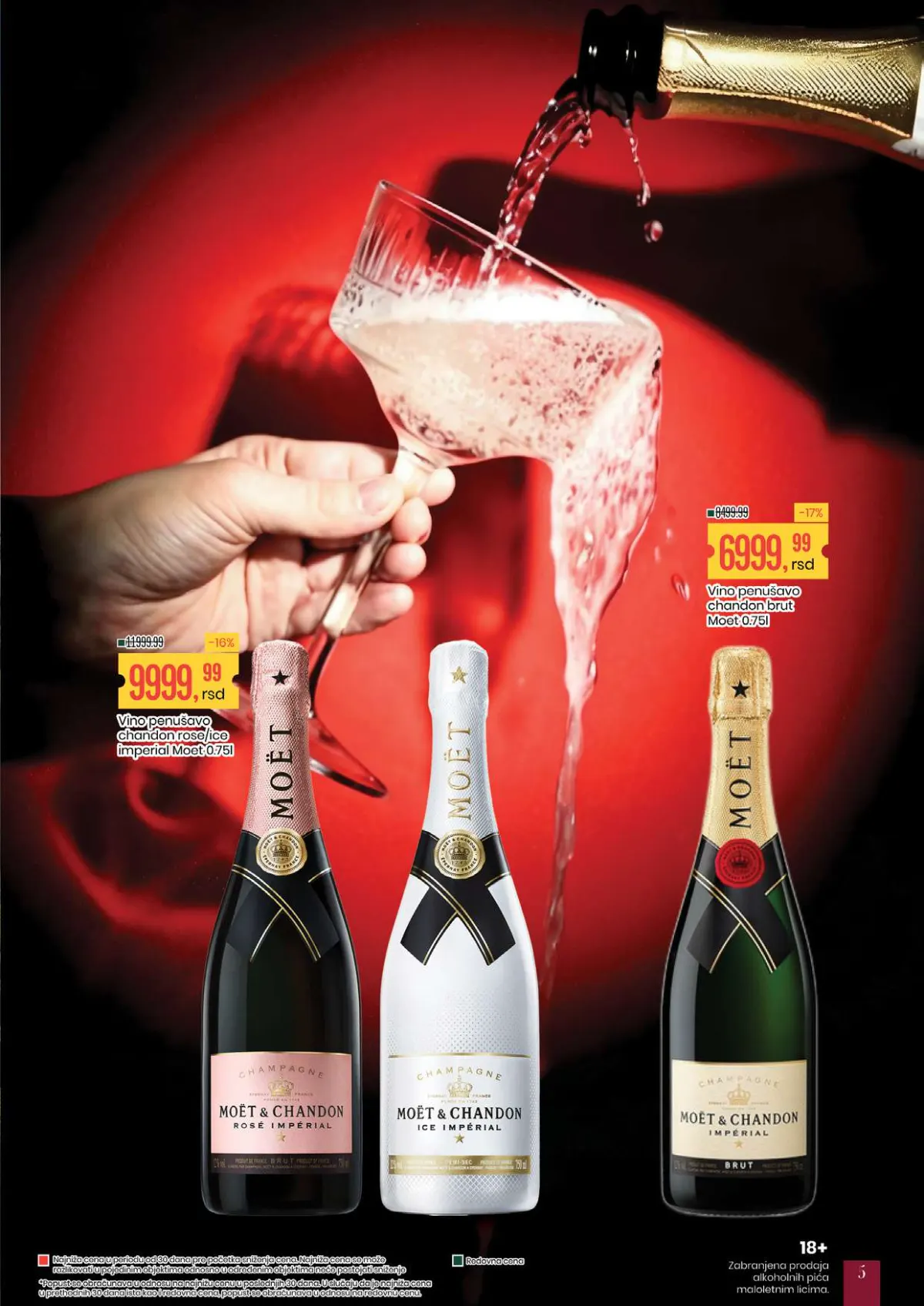 Aroma akcija šampanjaca Moët & Chandon – Rose Imperial, Ice Imperial i Brut Imperial
