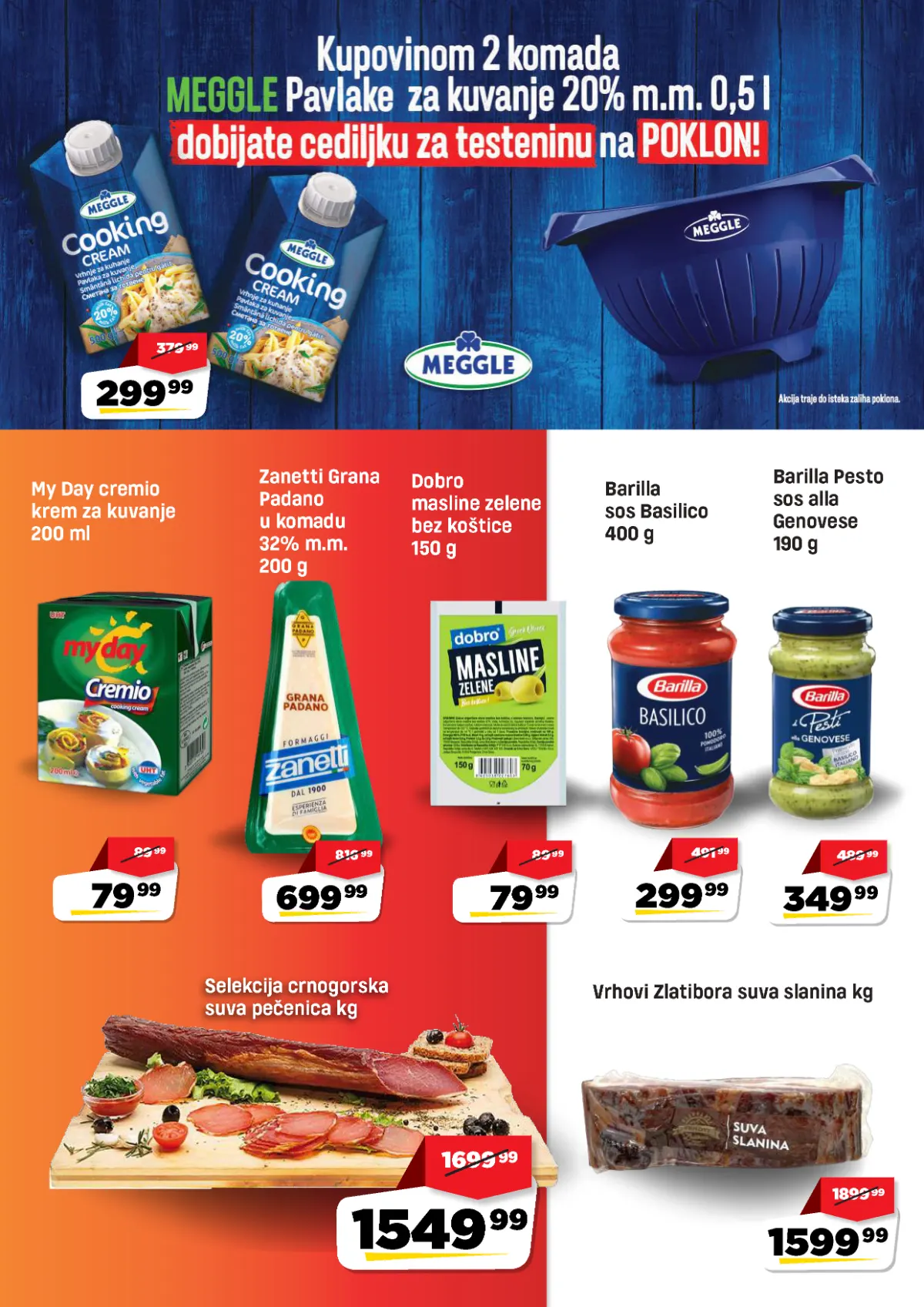 DIS Dani paste – strana 5, Barilla sosovi, masline, sirevi i dodaci za pastu