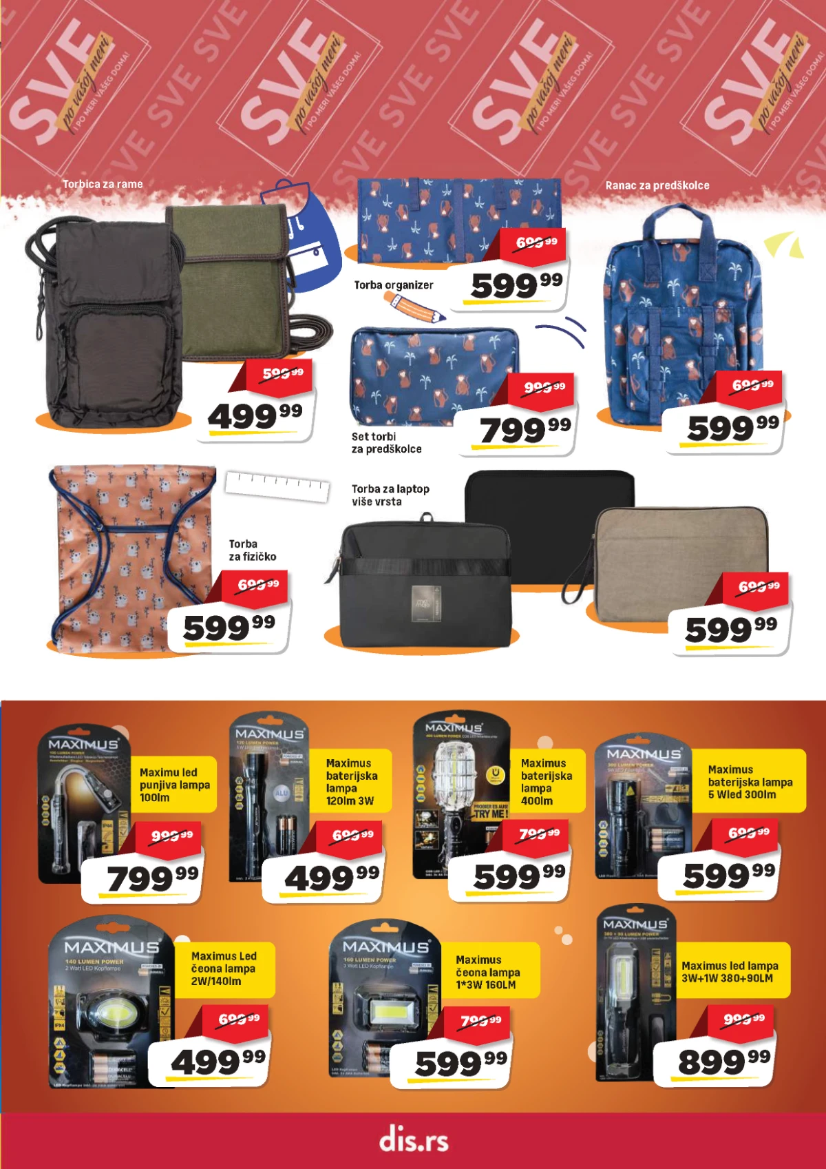 DIS katalog – proizvodi za domaćinstvo i svakodnevnu upotrebu na akciji