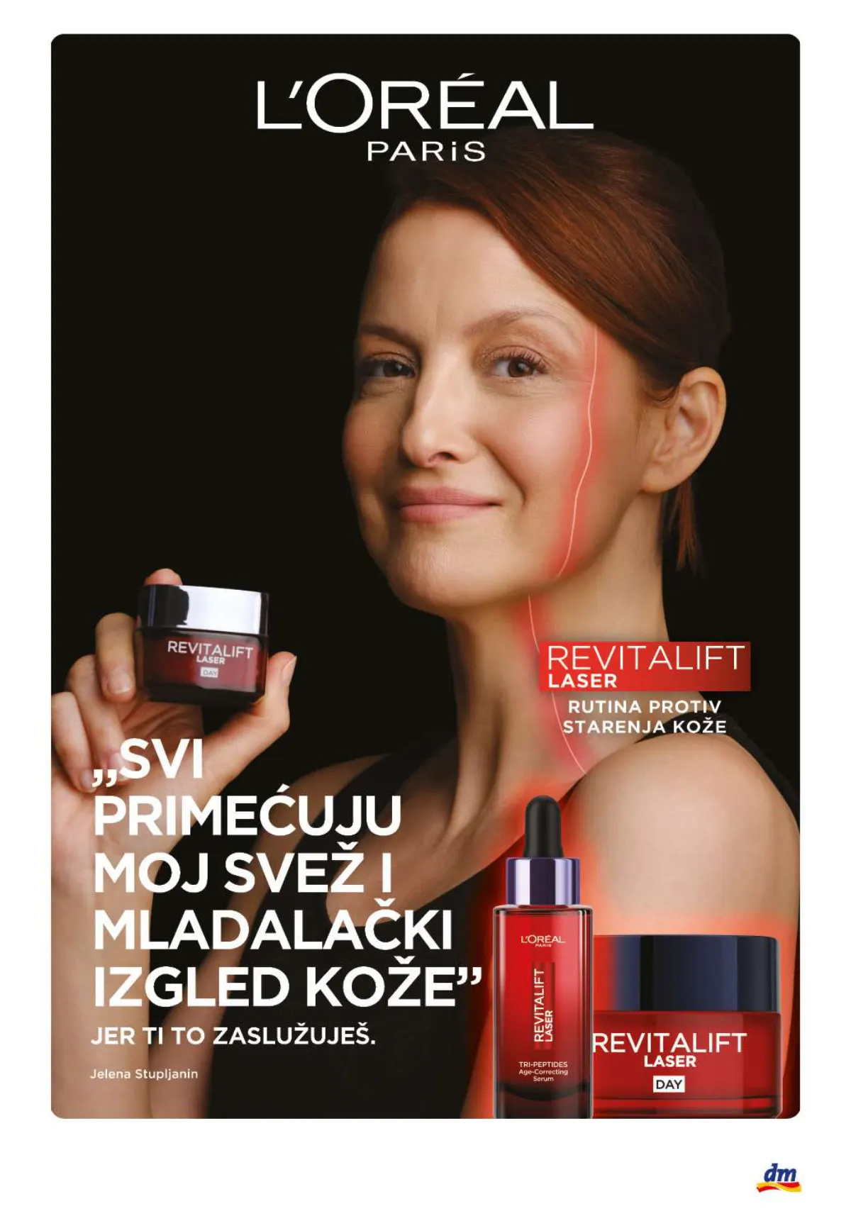 dm katalog oktobar 2026. – L'Oréal Revitalift Laser nega kože