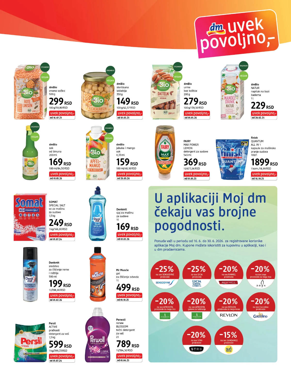 dm Uvek povoljno katalog strana 7 – dmBio i proizvodi za zdrav život