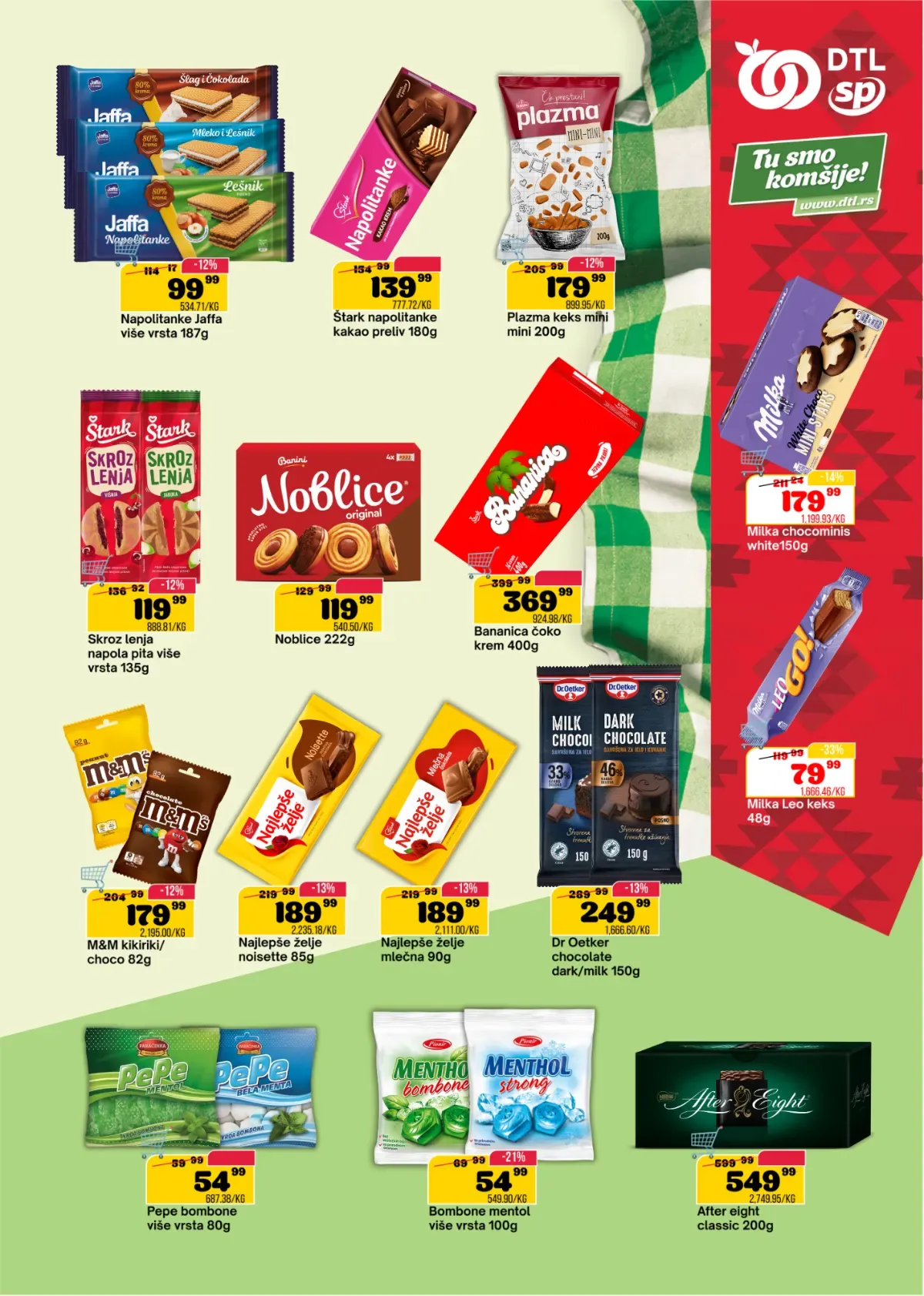 DTL SP Marketi katalog, strana 9 – keks, čokolade i slatki program