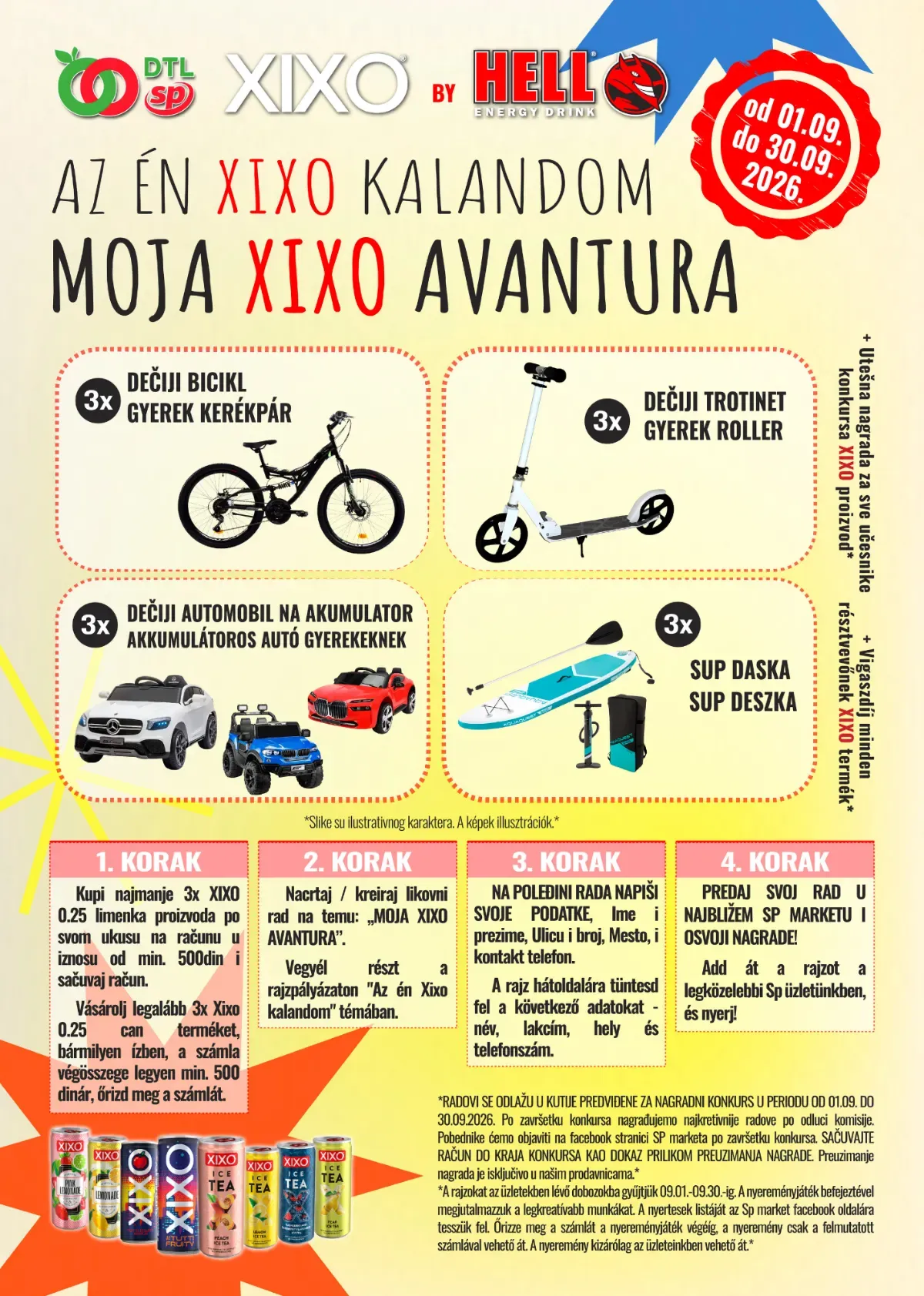 DTL SP Marketi katalog, strana 10 – pravila Xixo nagradne igre