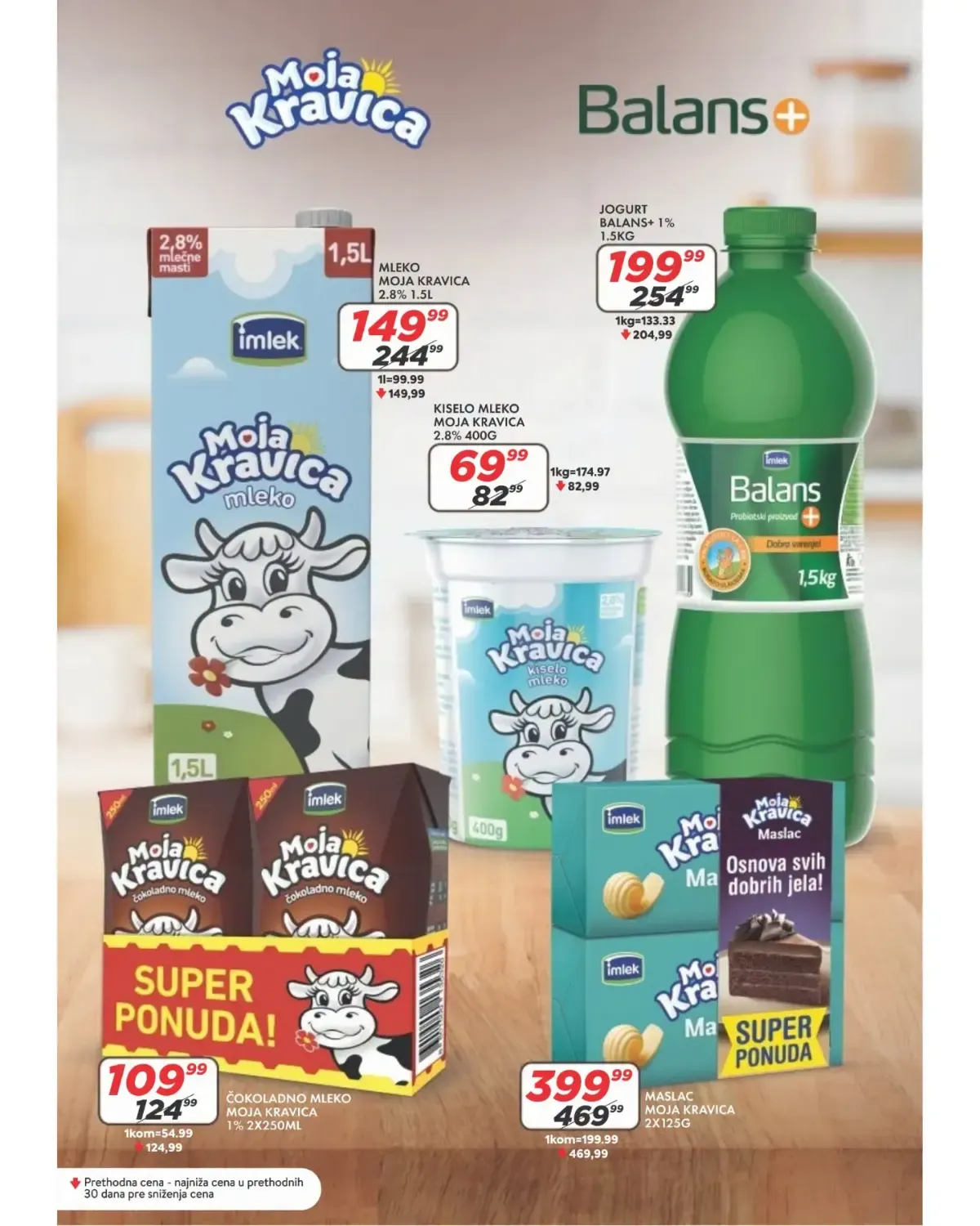 DTL Marmil katalog – Moja Kravica mleko i Balans jogurt na akciji