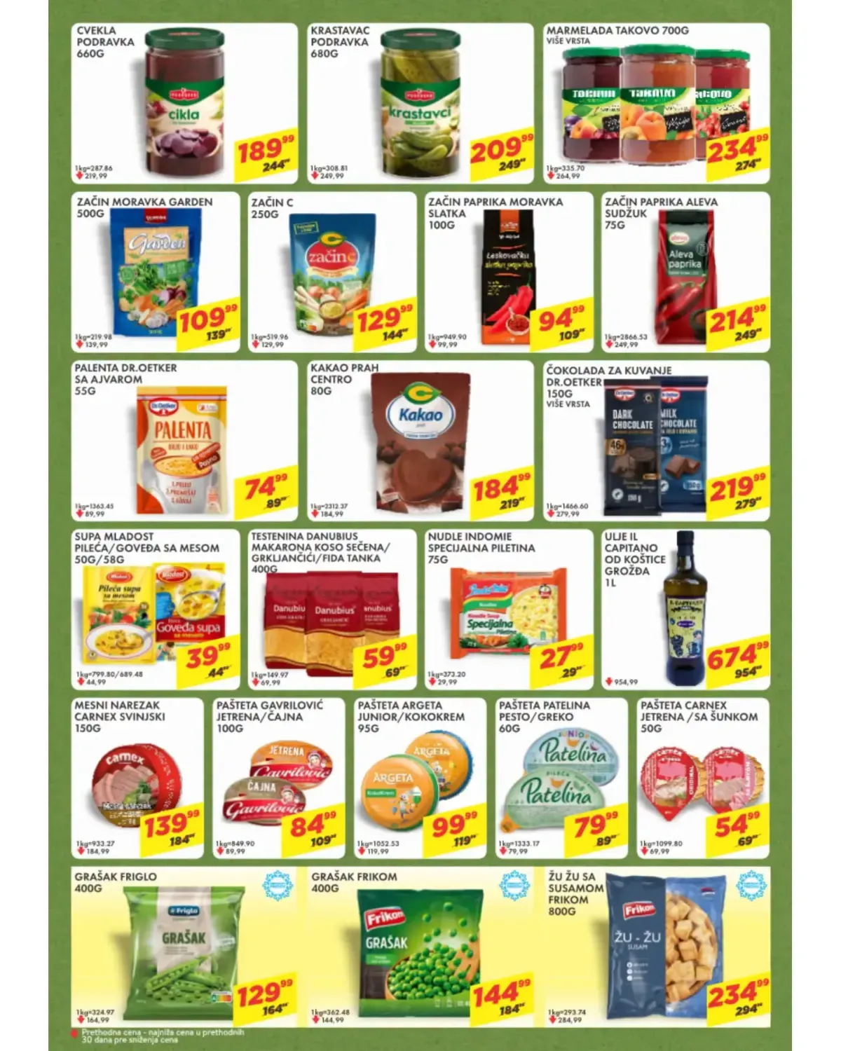 DTL Marmil katalog – Podravka zimnica, začini, paštete i zamrznuto povrće