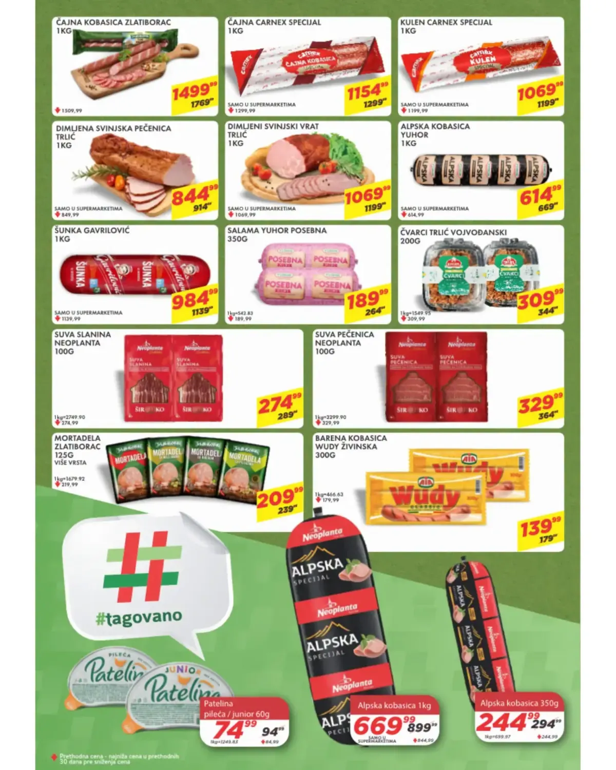 DTL Marmil katalog – kobasice, kulen, pečenica i suhomesnati proizvodi na akciji