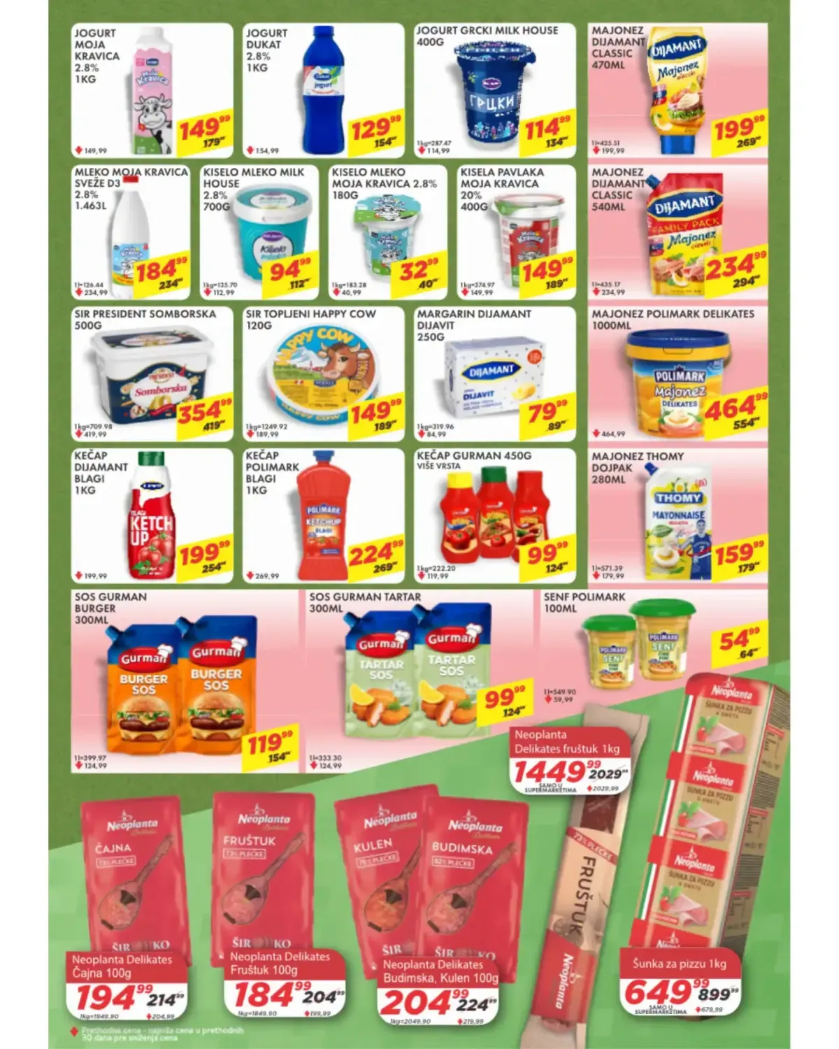 DTL Marmil katalog – jogurt, sir, majonez, kečap i suhomesnati proizvodi