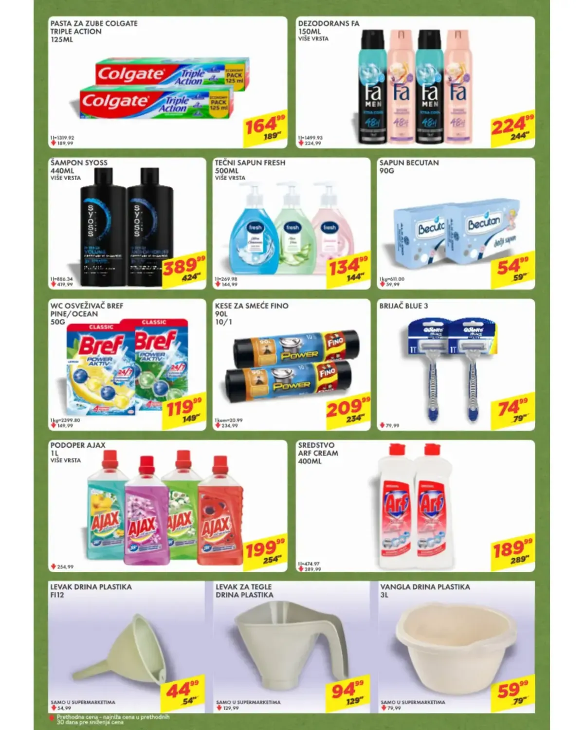 DTL Marmil katalog – Colgate, Syoss, Fa, Ajax i proizvodi za higijenu
