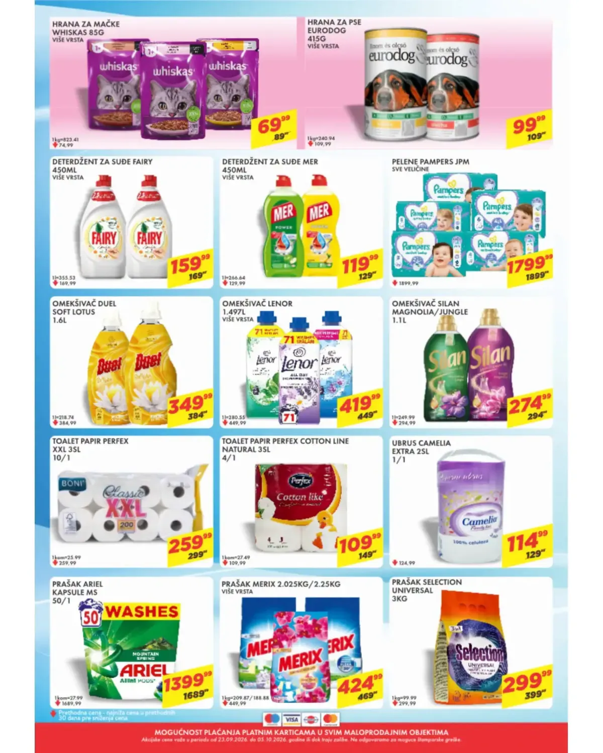 DTL Marmil katalog – deterdženti, omekšivači, Pampers i hrana za kućne ljubimce