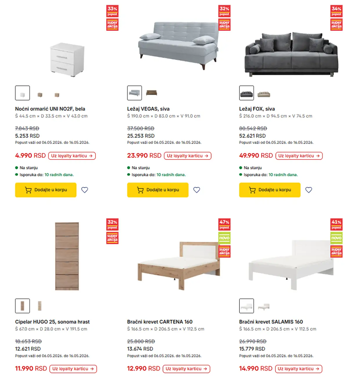 Forma Ideale katalog strana 4 – ležajevi i bračni kreveti na sniženju