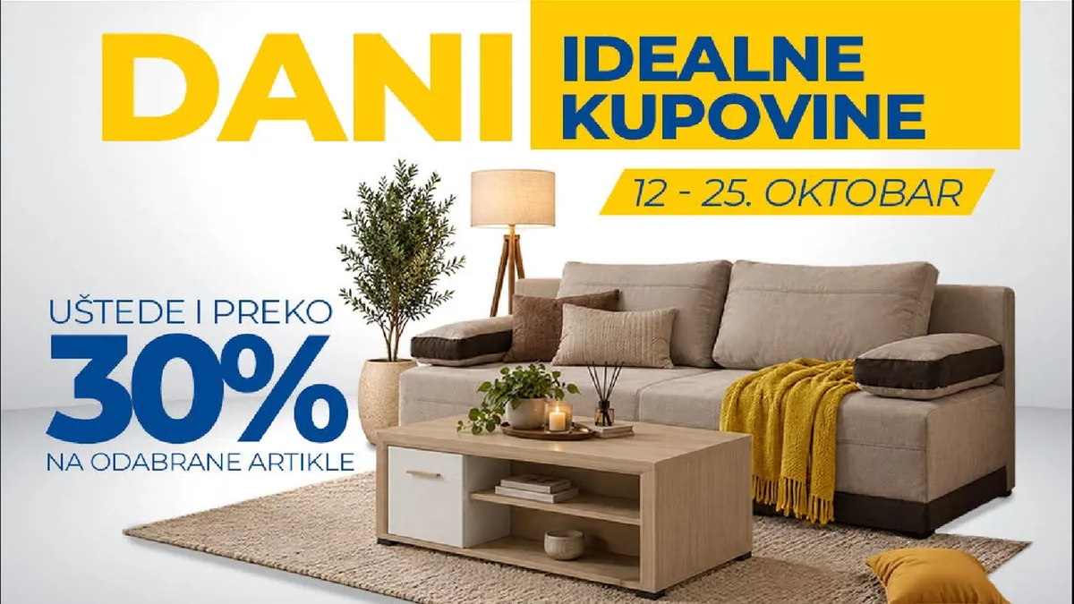 Forma Ideale katalog Idealne kupovine do 25.10.2026. – akcijske cene nameštaja
