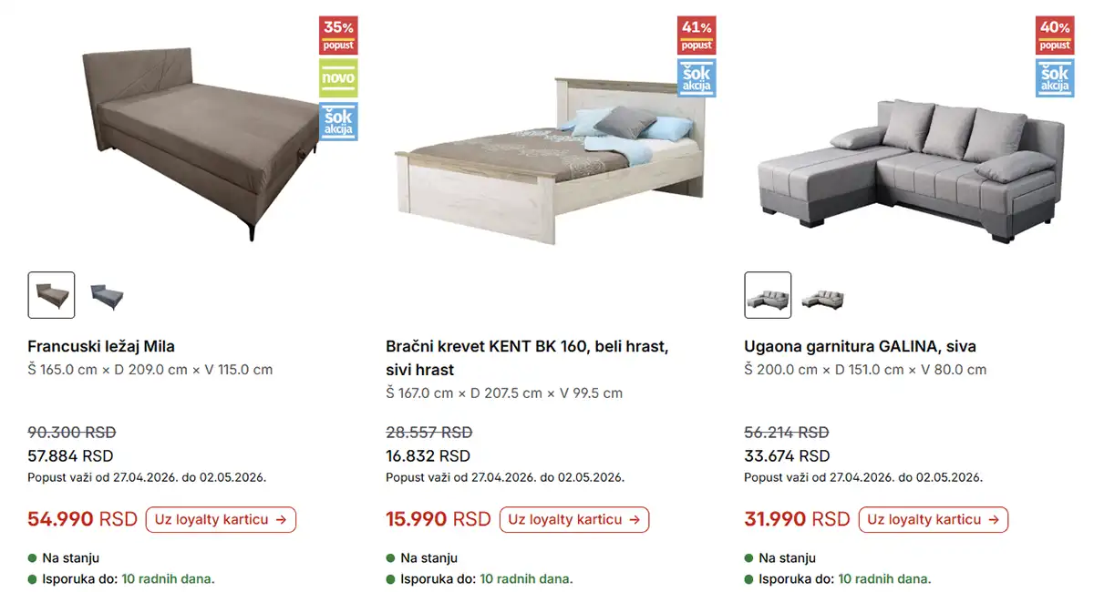 Forma Ideale katalog strana 3 – baštenski setovi, ugaone garniture i klizni garderober na akciji