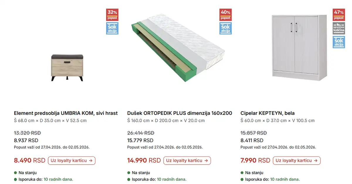 Forma Ideale katalog strana 7 – komode, ugaone garniture i veliki setovi na akciji