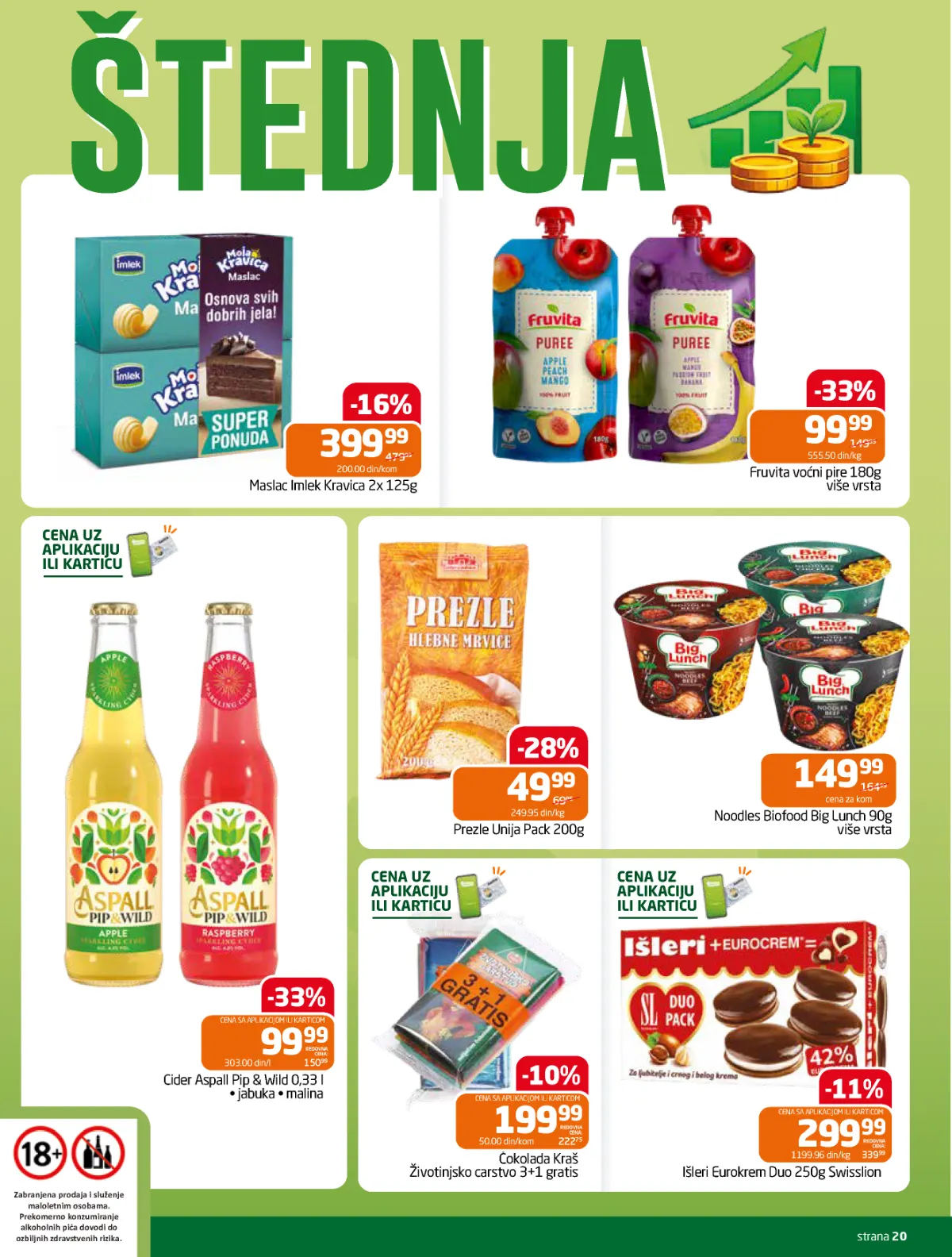 GOMEX katalog strana 20 – dodatne akcijske ponude