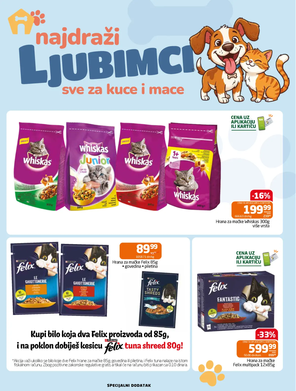 GOMEX katalog strana 28 – hrana za mačke