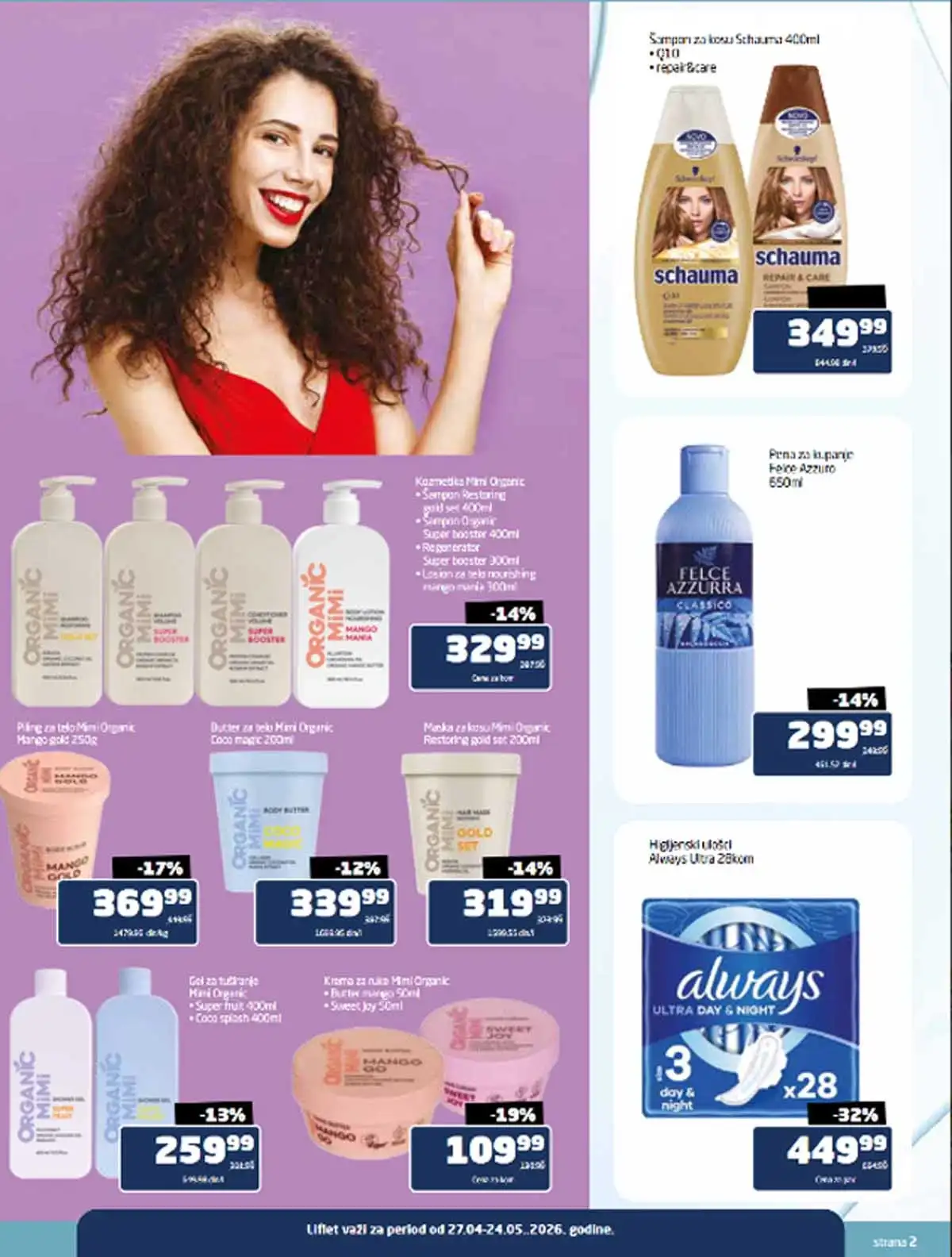 Gomex akcija neprehrane katalog strana 2 proizvodi za dom i čišćenje