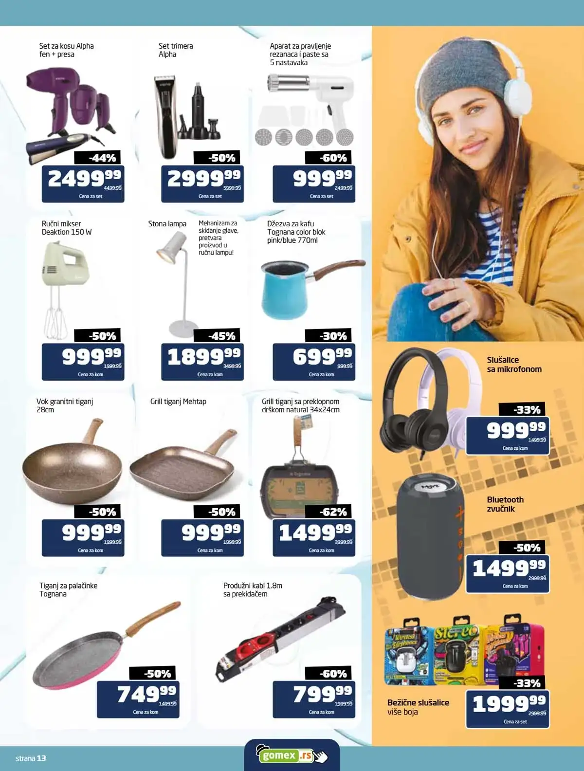 Gomex akcija neprehrane katalog strana 13 ponuda