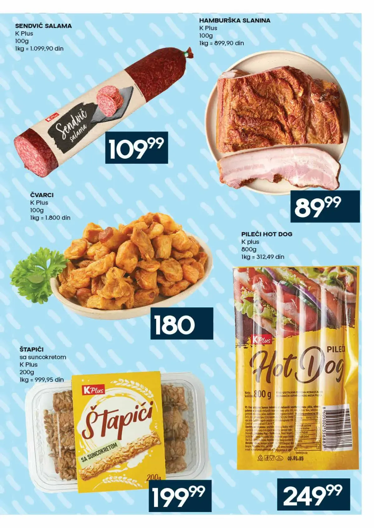 IDEA – K Plus ponuda IDEA katalog – K Plus mesni proizvodi