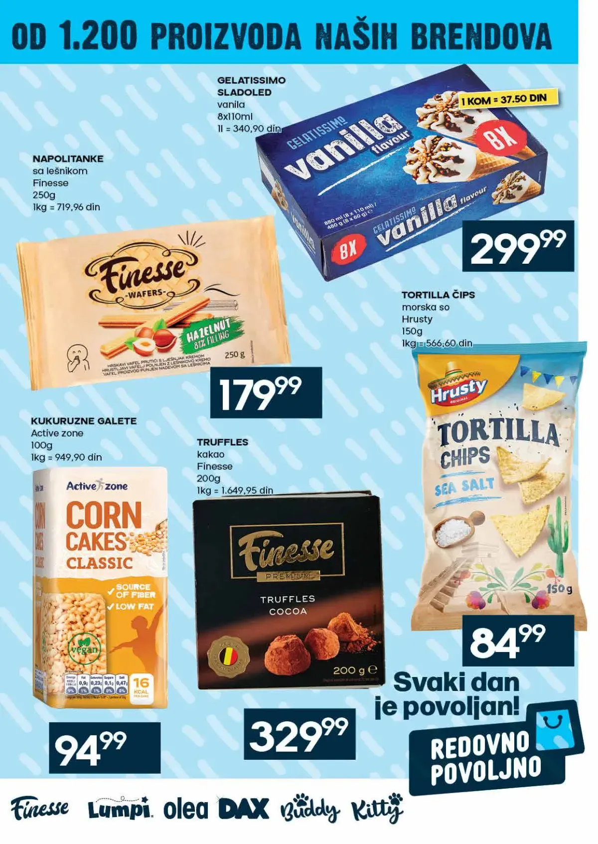 IDEA – naši brendovi IDEA katalog – slatkiši i grickalice naših brendova