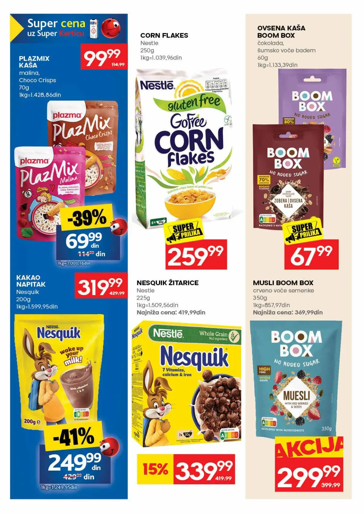 IDEA akcija – žitarice IDEA katalog – žitarice i kaše