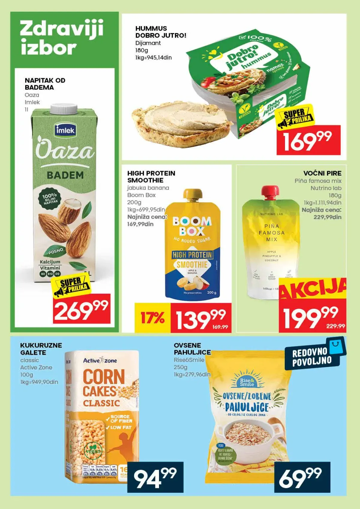 IDEA akcija – zdraviji izbor IDEA katalog – zdravi proizvodi