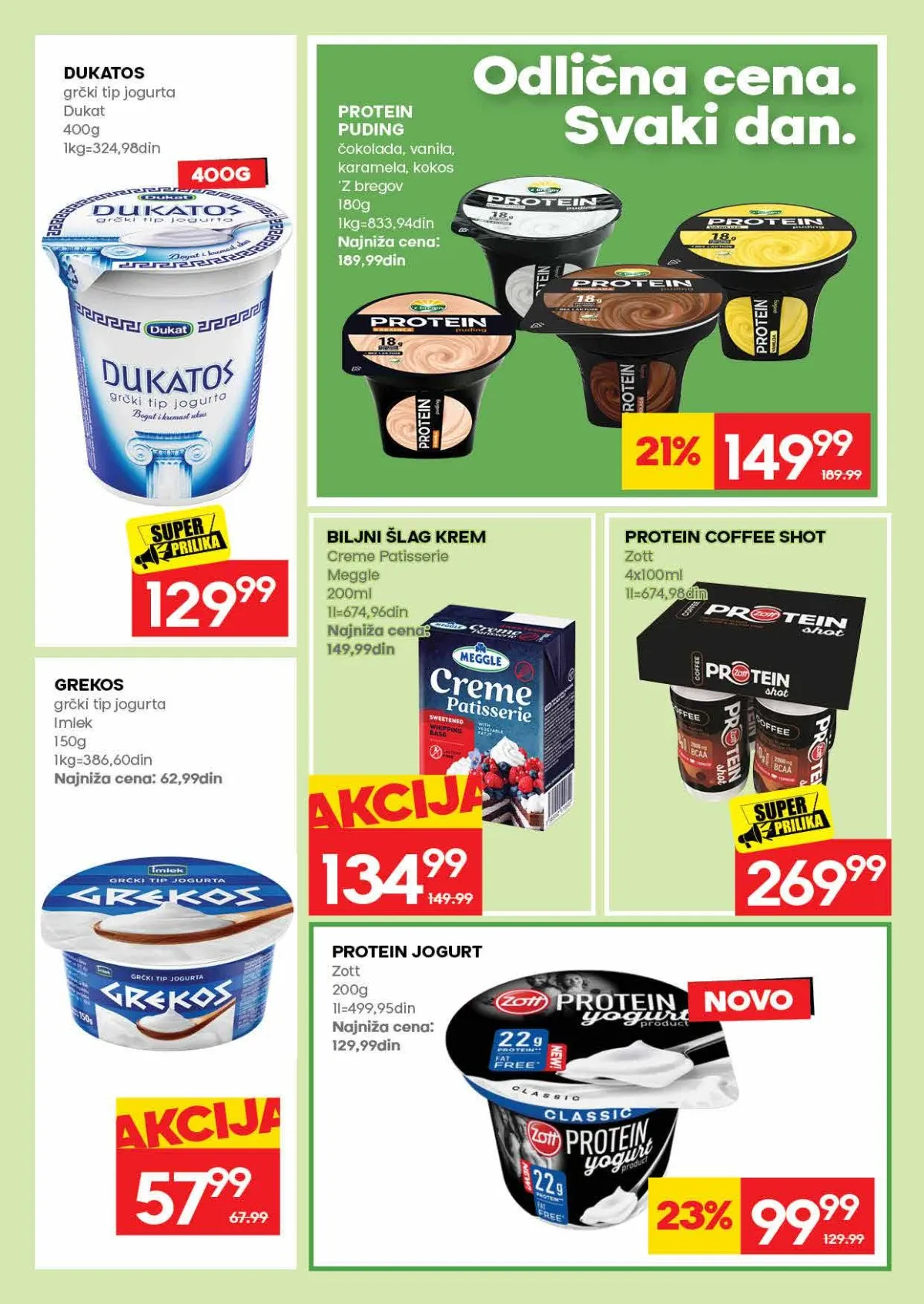 IDEA sirevi i mlečni namazi IDEA akcija na sireve i mlečne namaze