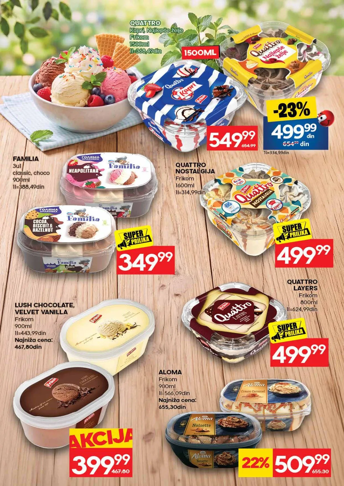 IDEA riba i delikatesi IDEA akcija na ribu i delikatesne proizvode