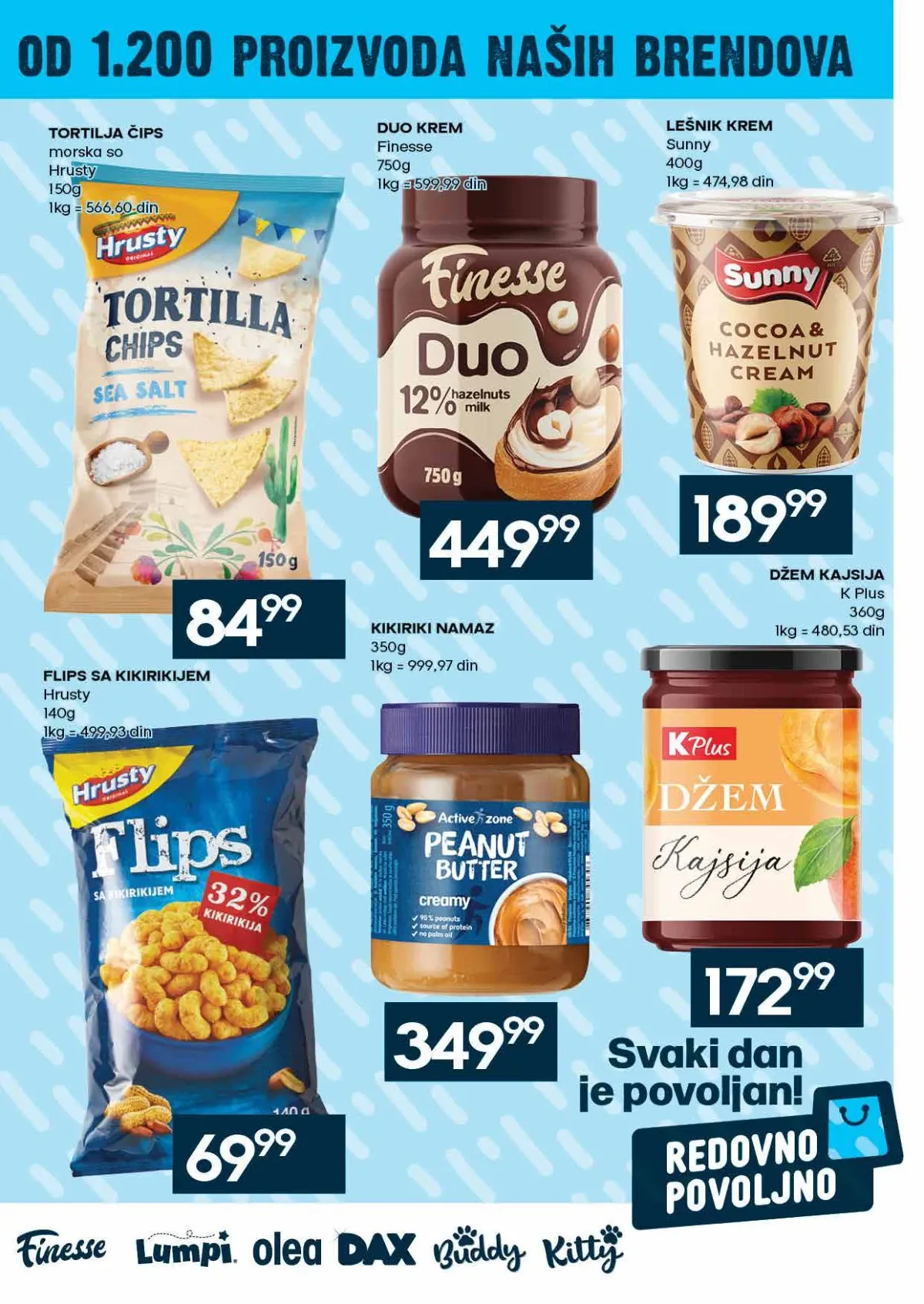 IDEA proizvodi za pripremu hrane IDEA akcija na dodatke za pripremu hrane
