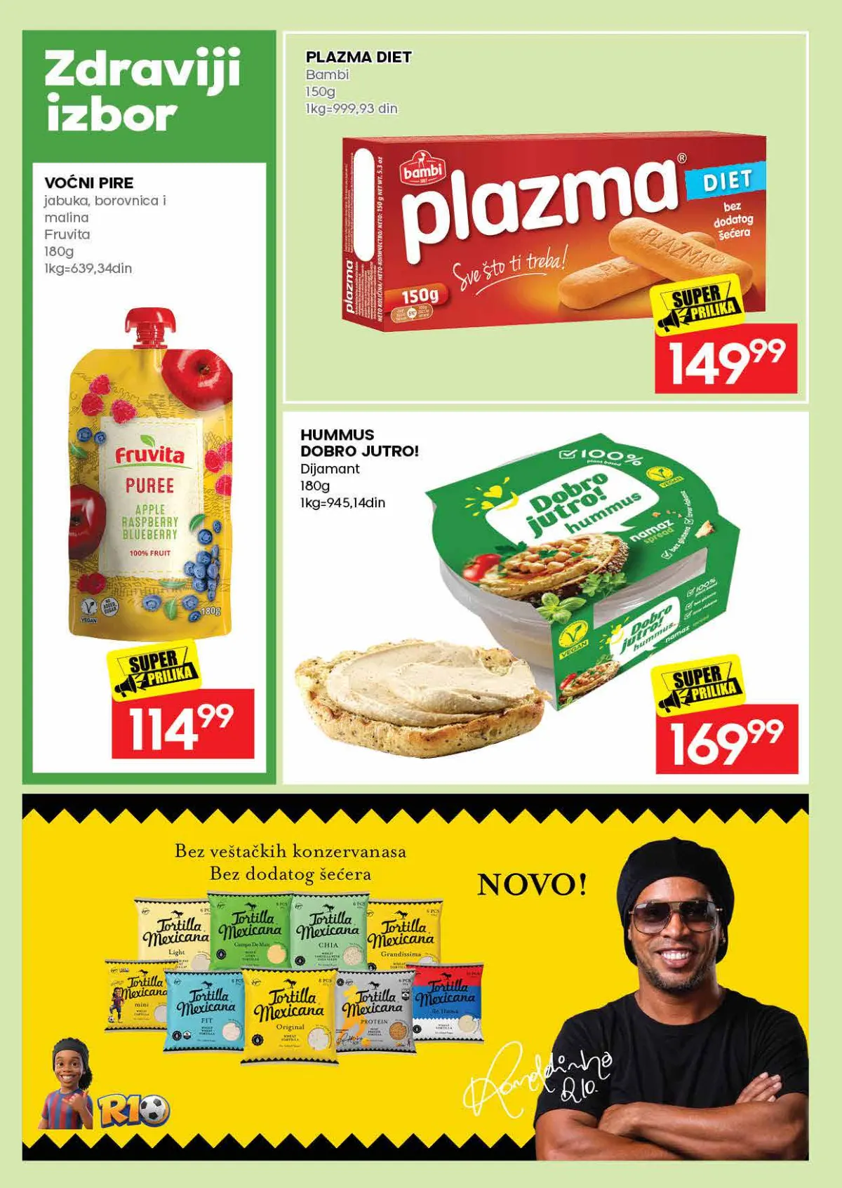 IDEA katalog strana 32 – Plazma Diet, humus Dobro jutro i voćni pire
