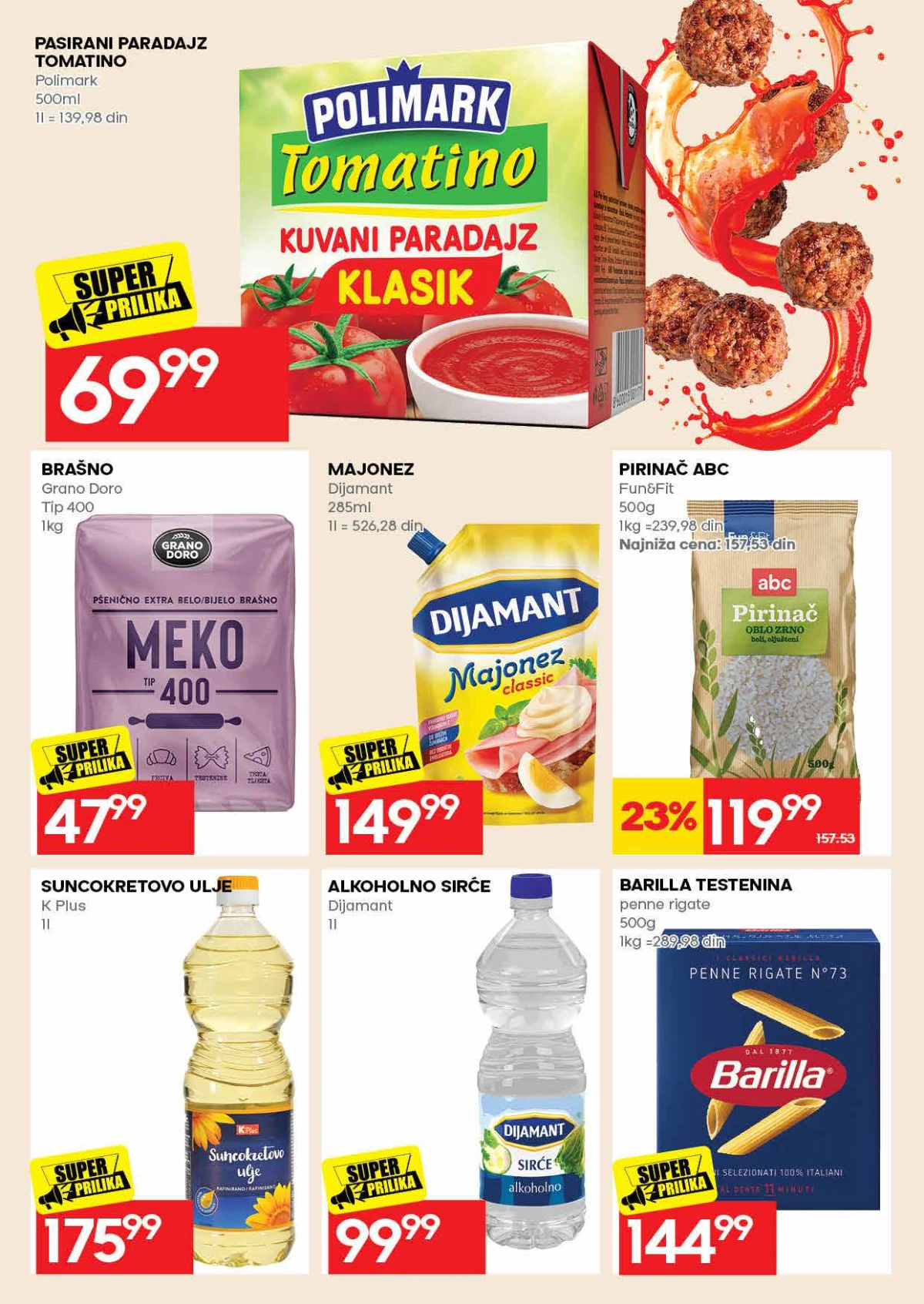 IDEA katalog – pivo, vino i bezalkoholna pića na akciji