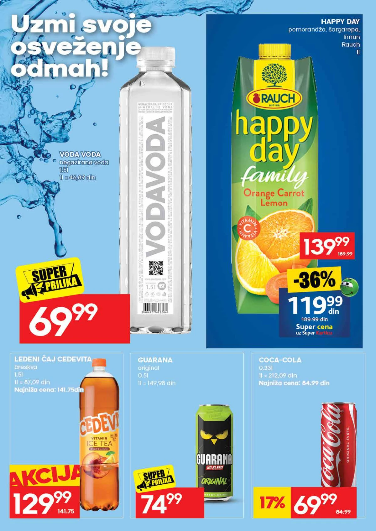 IDEA katalog – pelene, vlažne maramice i proizvodi za bebe na akciji